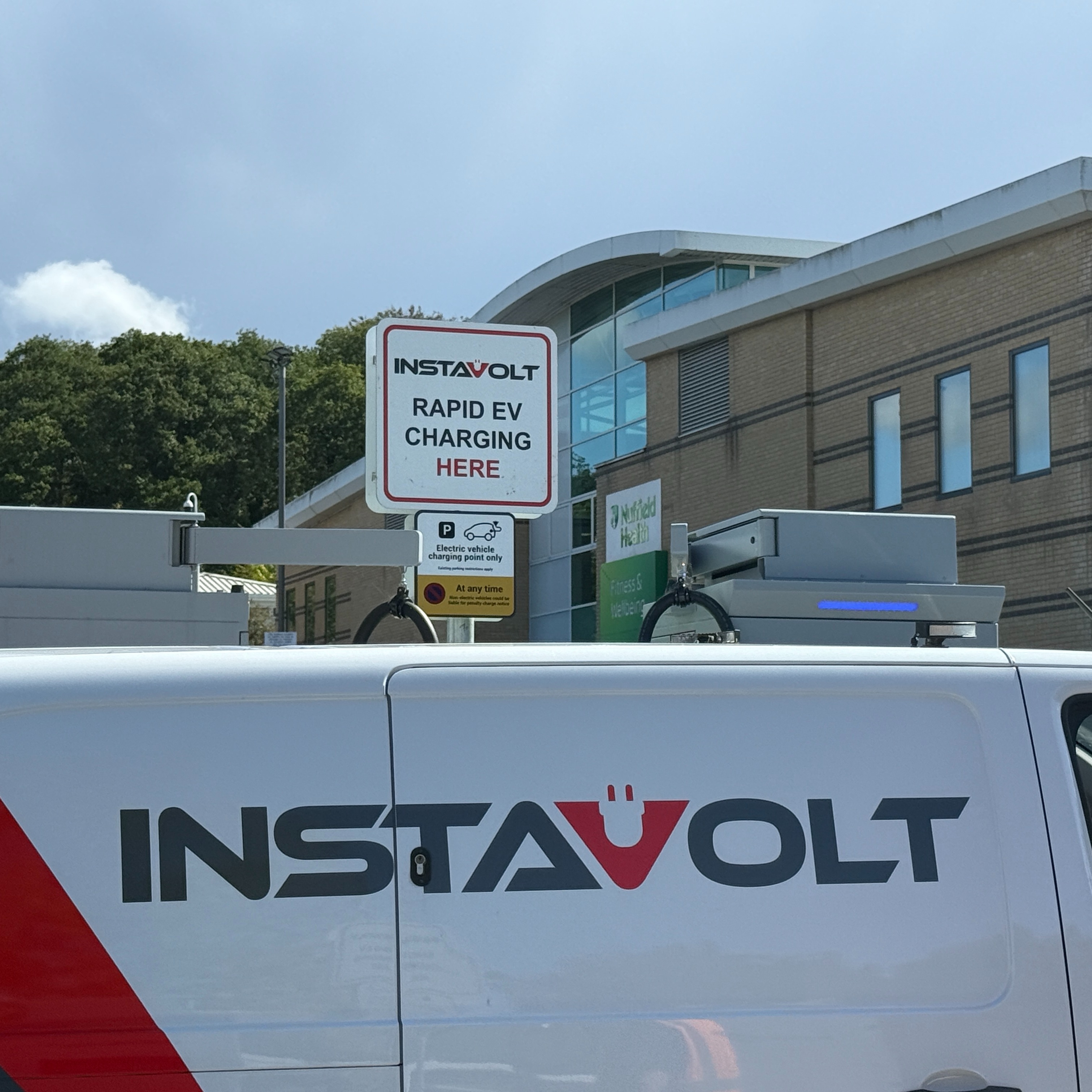 Images InstaVolt Charging Station