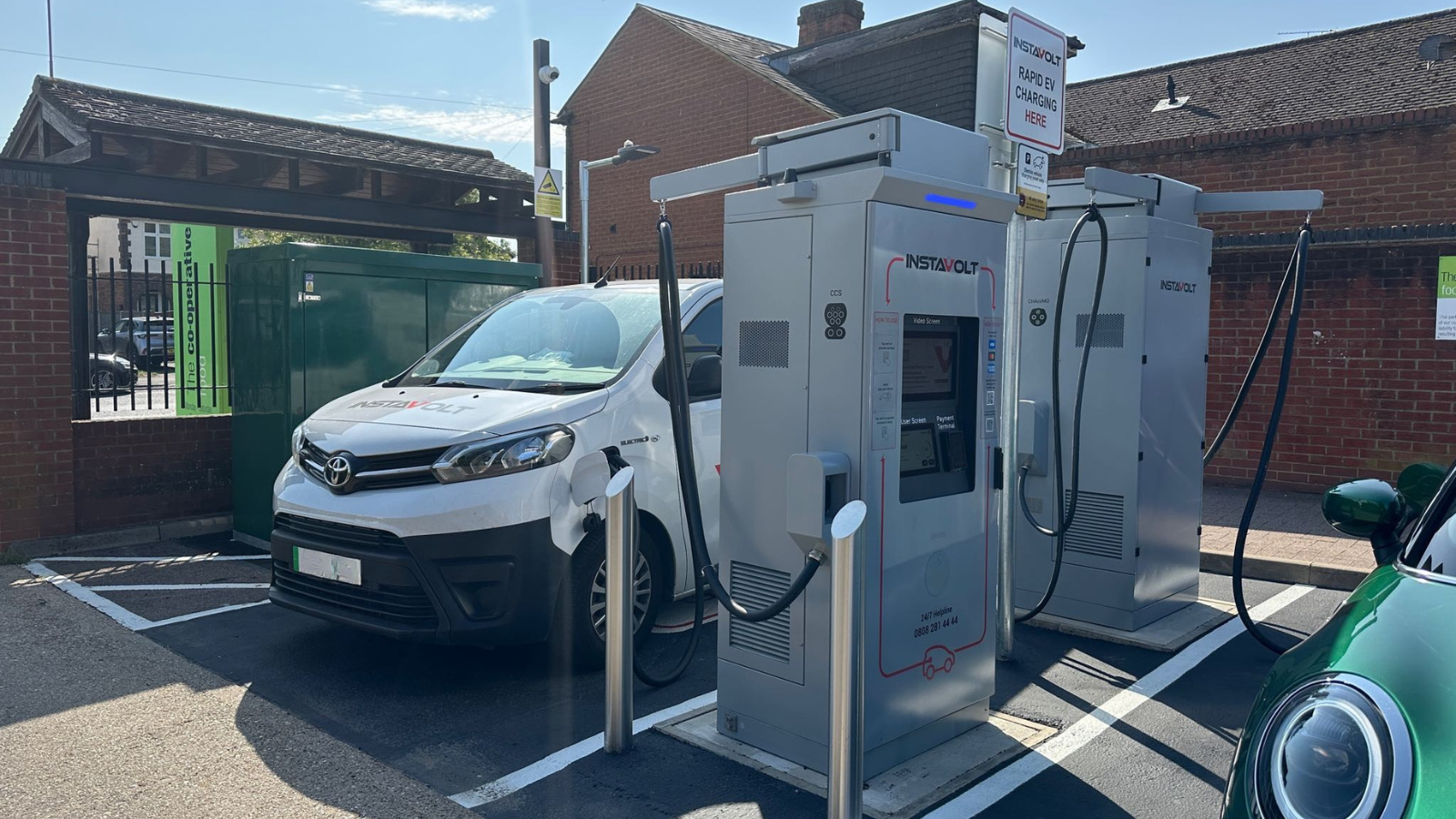 Images InstaVolt Charging Station