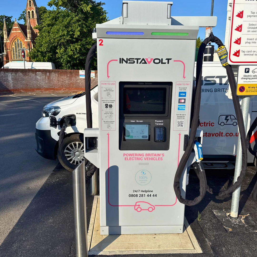 Images InstaVolt Charging Station