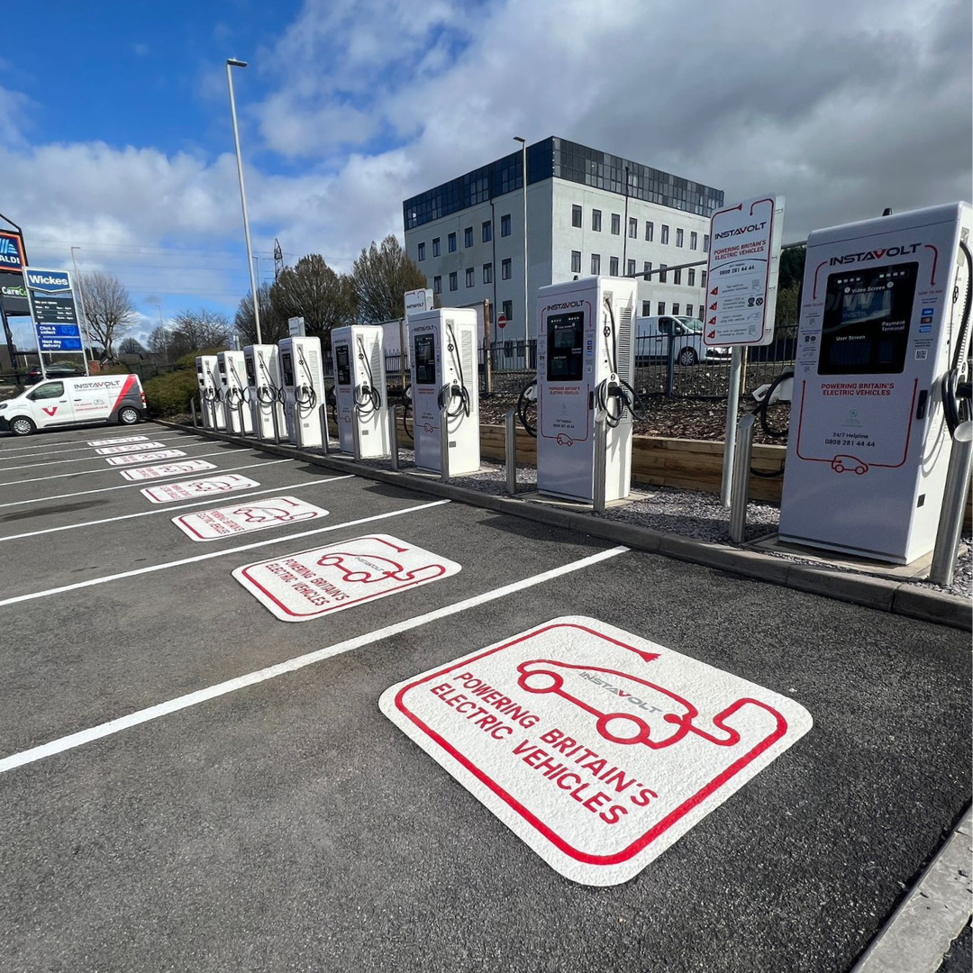 Images InstaVolt Charging Station