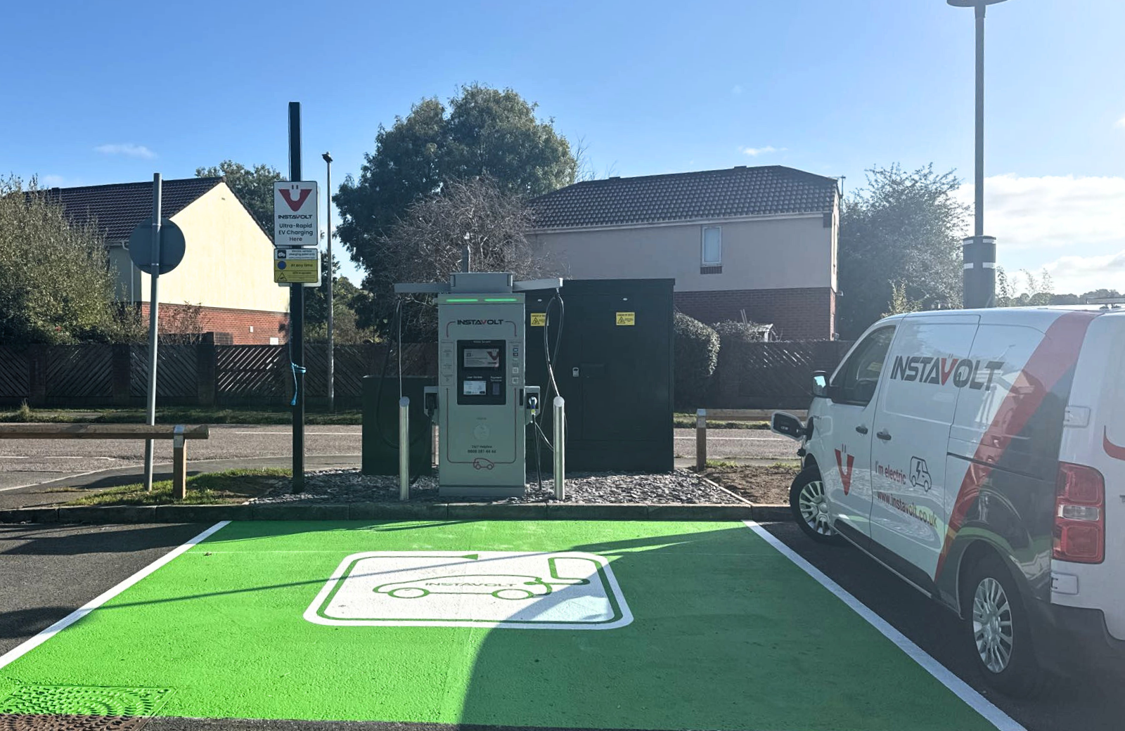 Images InstaVolt Charging Station