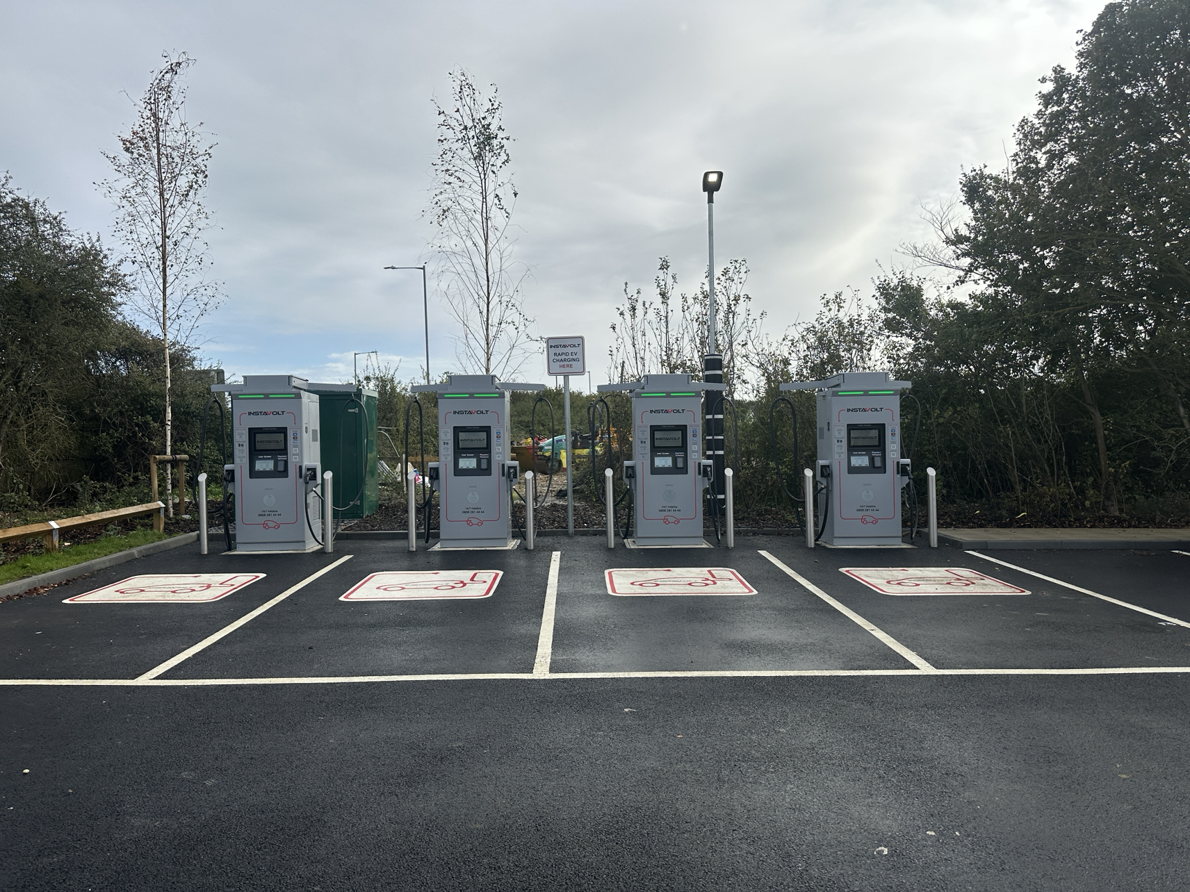 Images InstaVolt Charging Station