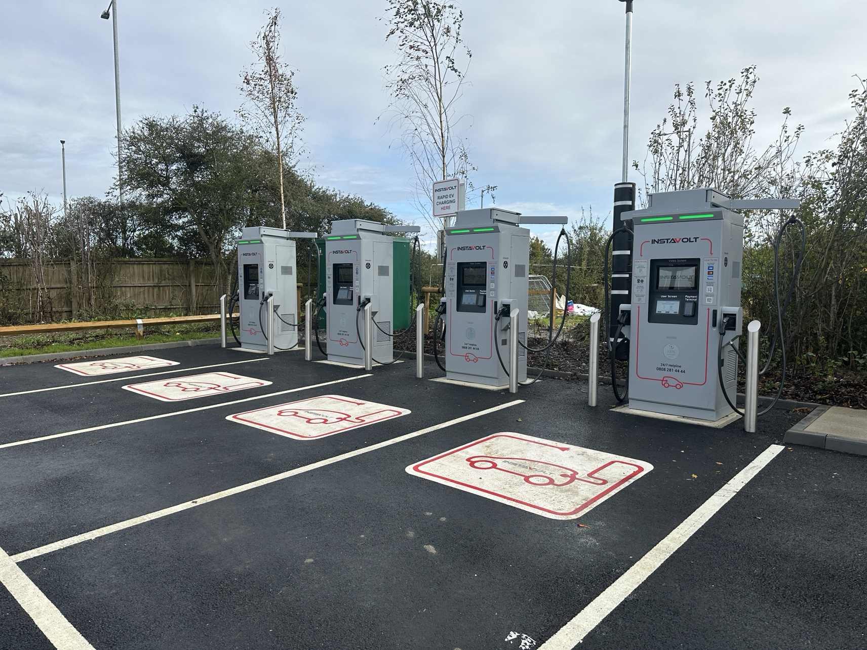 Images InstaVolt Charging Station