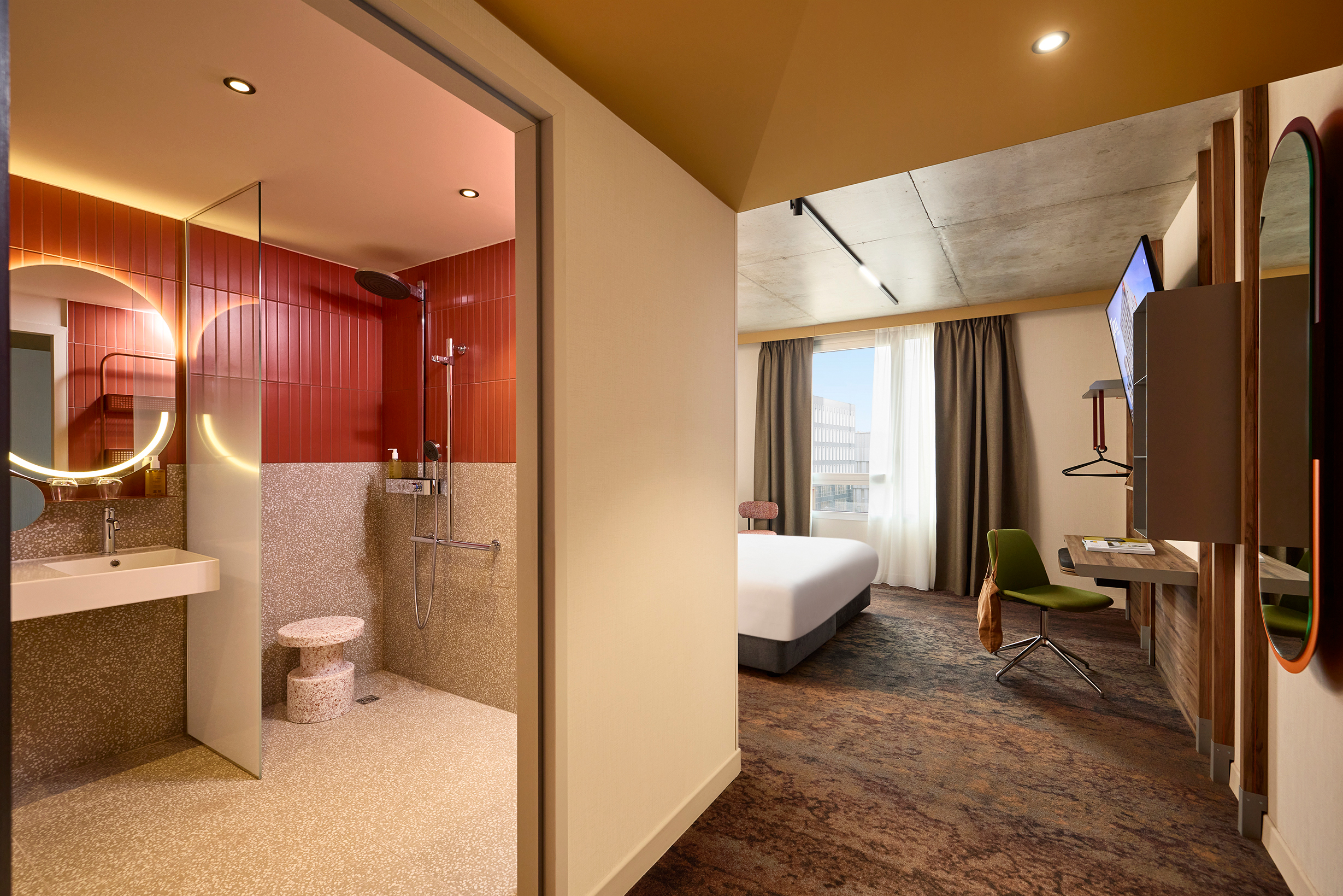 chambre Welcome adaptée aux personnes à mobilité réduite