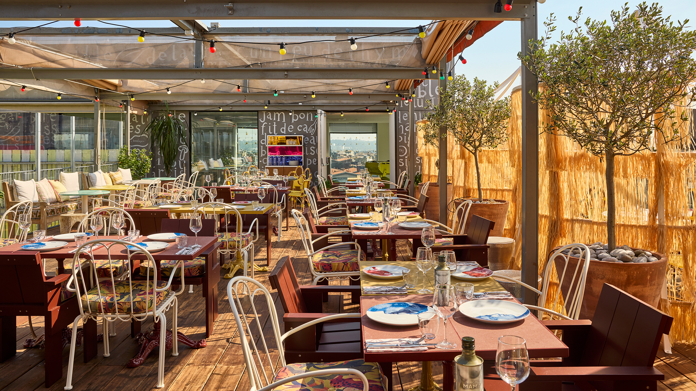 Rooftop restaurant