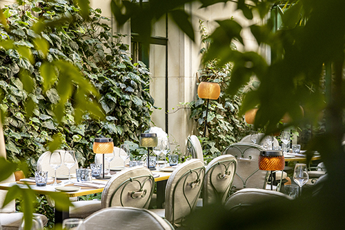 Restaurant maison Blossom, terrasse Restaurant maison Blossom, terrasse