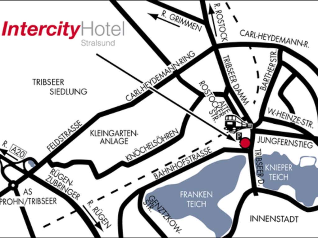 IntercityHotel Stralsund - In Kürze, Tribseer Damm 76 in Stralsund