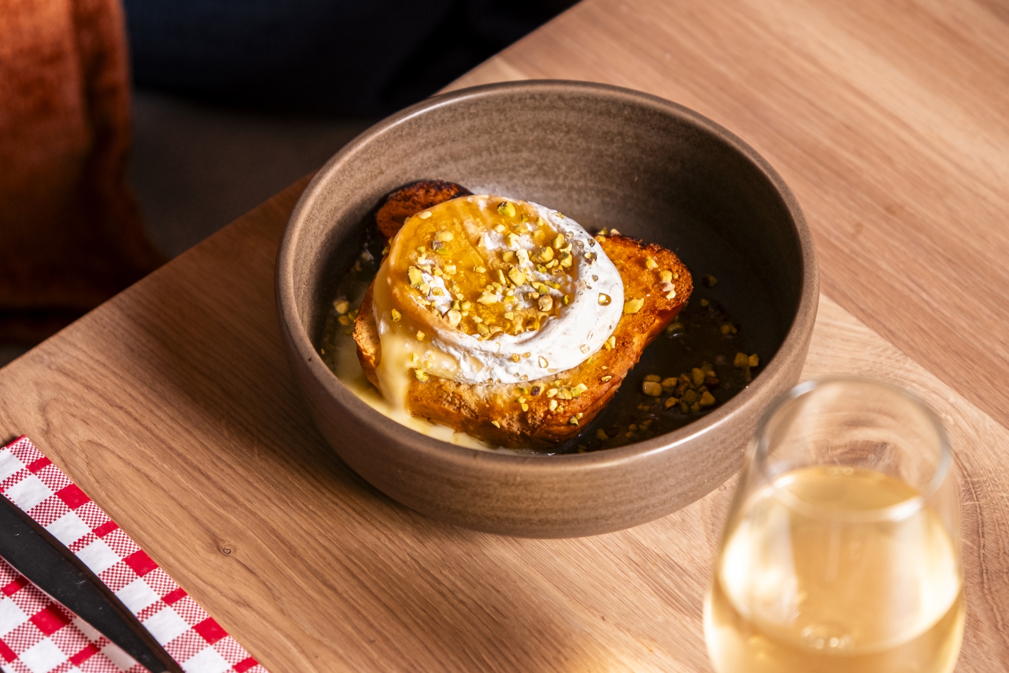 Exemple de plat à la carte du restaurant Le Loft