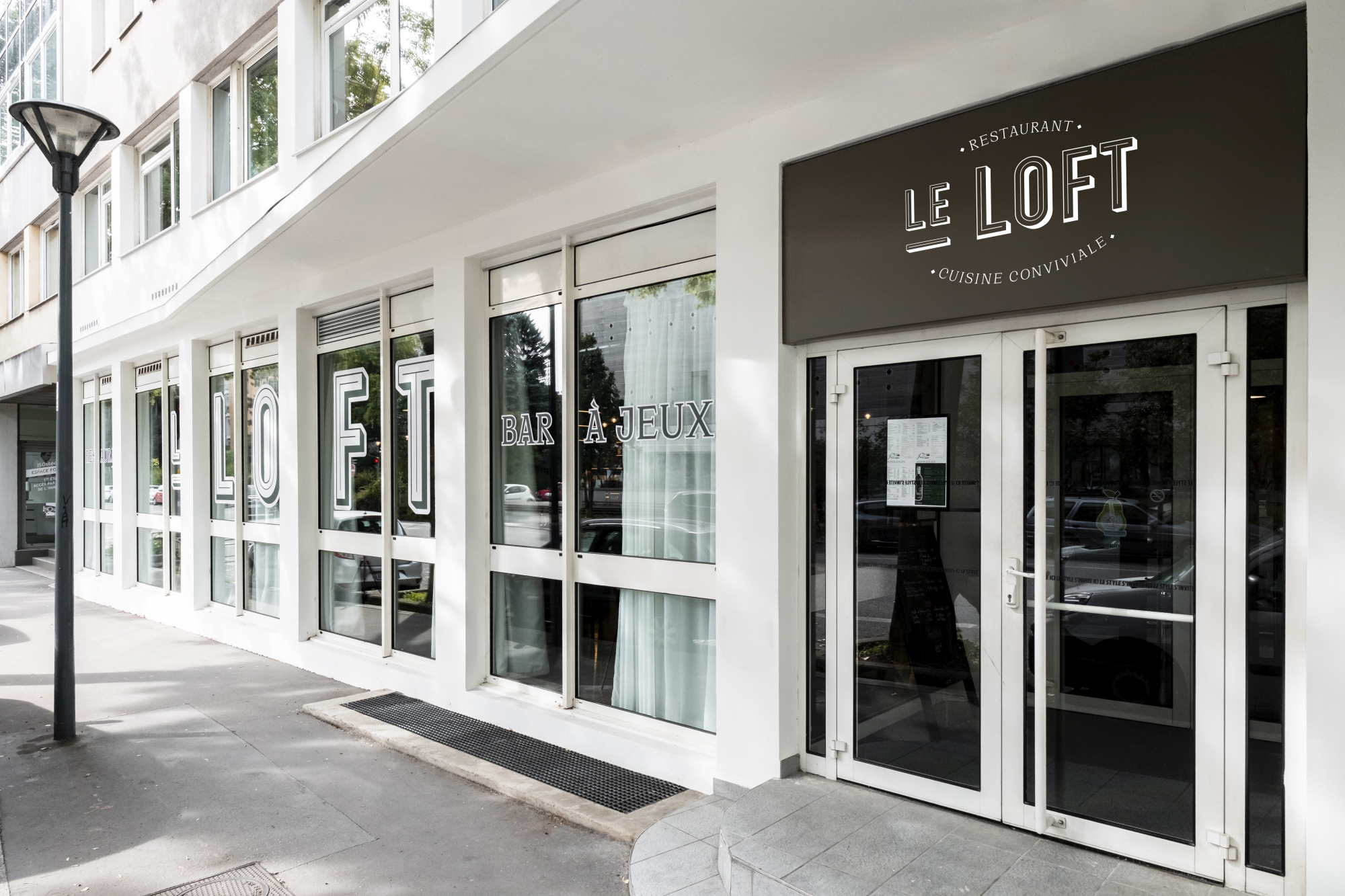 Façade du restaurant Le Loft