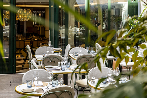 Restaurant maison Blossom, terrasse Restaurant maison Blossom, terrasse