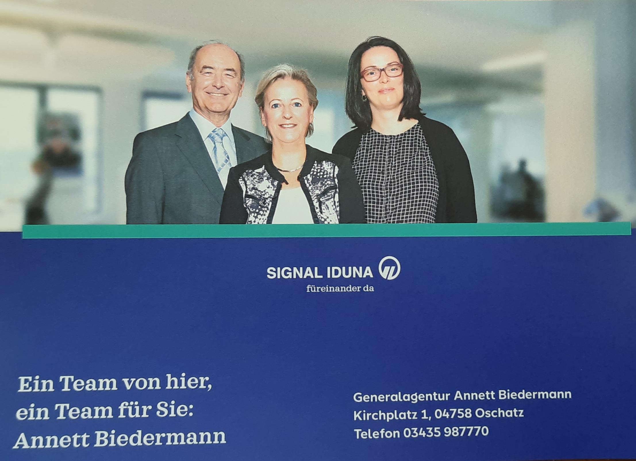 Kundenfoto 5 SIGNAL IDUNA Versicherung Annett Biedermann