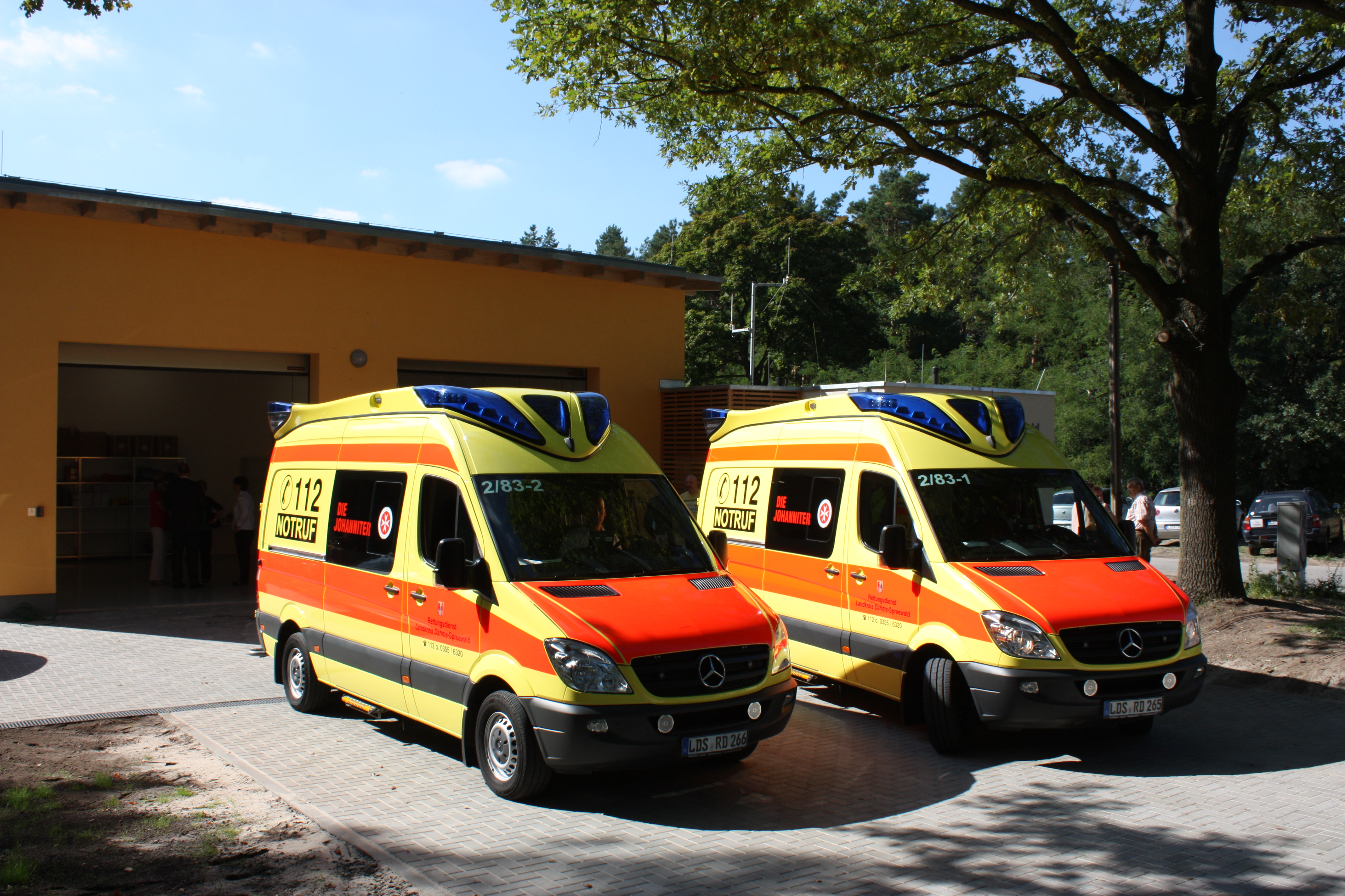 Johanniter-Unfall-Hilfe e.V. - Rettungswache Bestensee in Pätz Gemeinde Bestensee - Logo