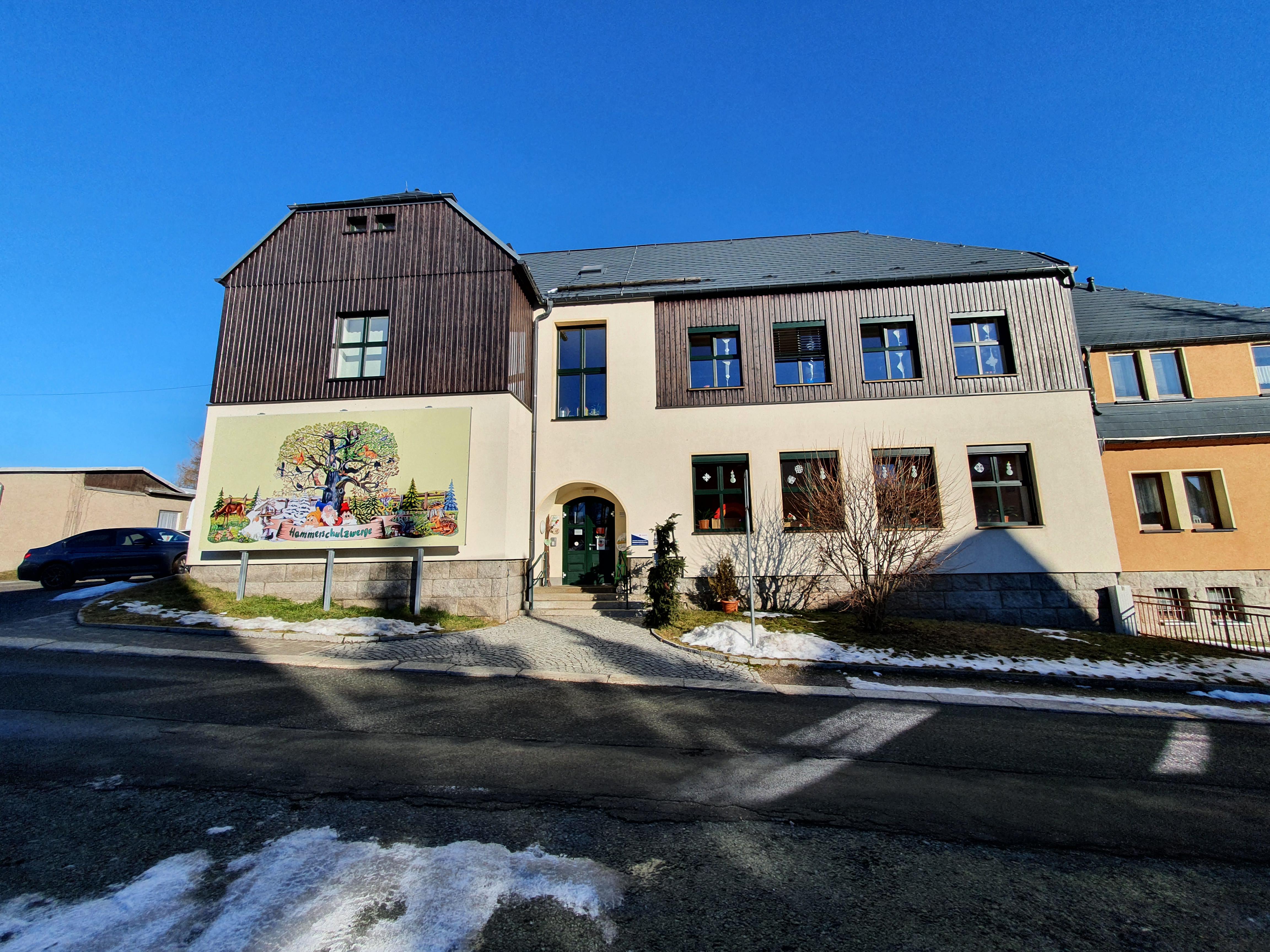 Johanniter-Kita Hammerschulzwerge in Schönheide im Erzgebirge - Logo