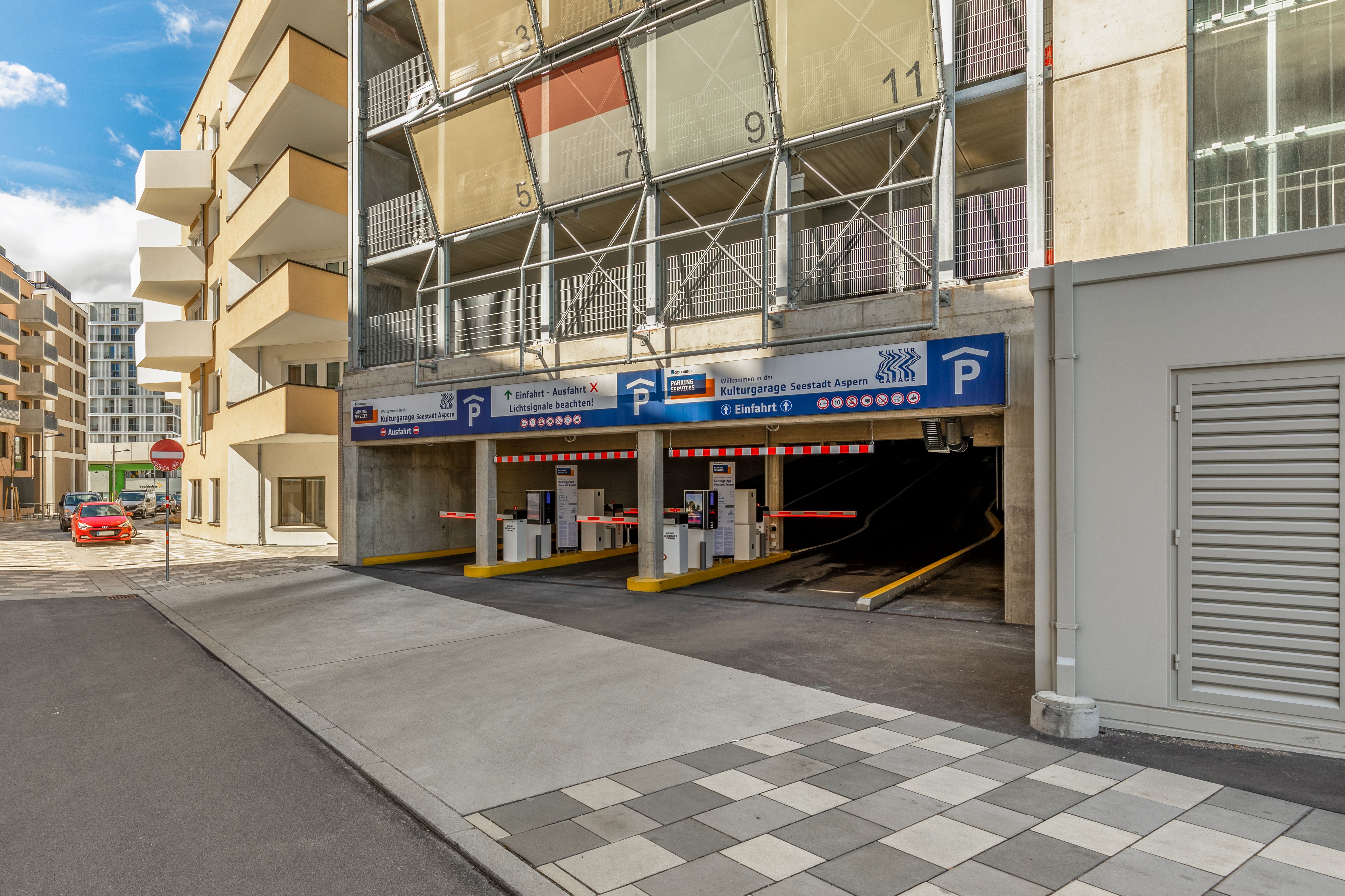 Bild 1 von Goldbeck Parking  Kulturgarage Seestadt Aspern
