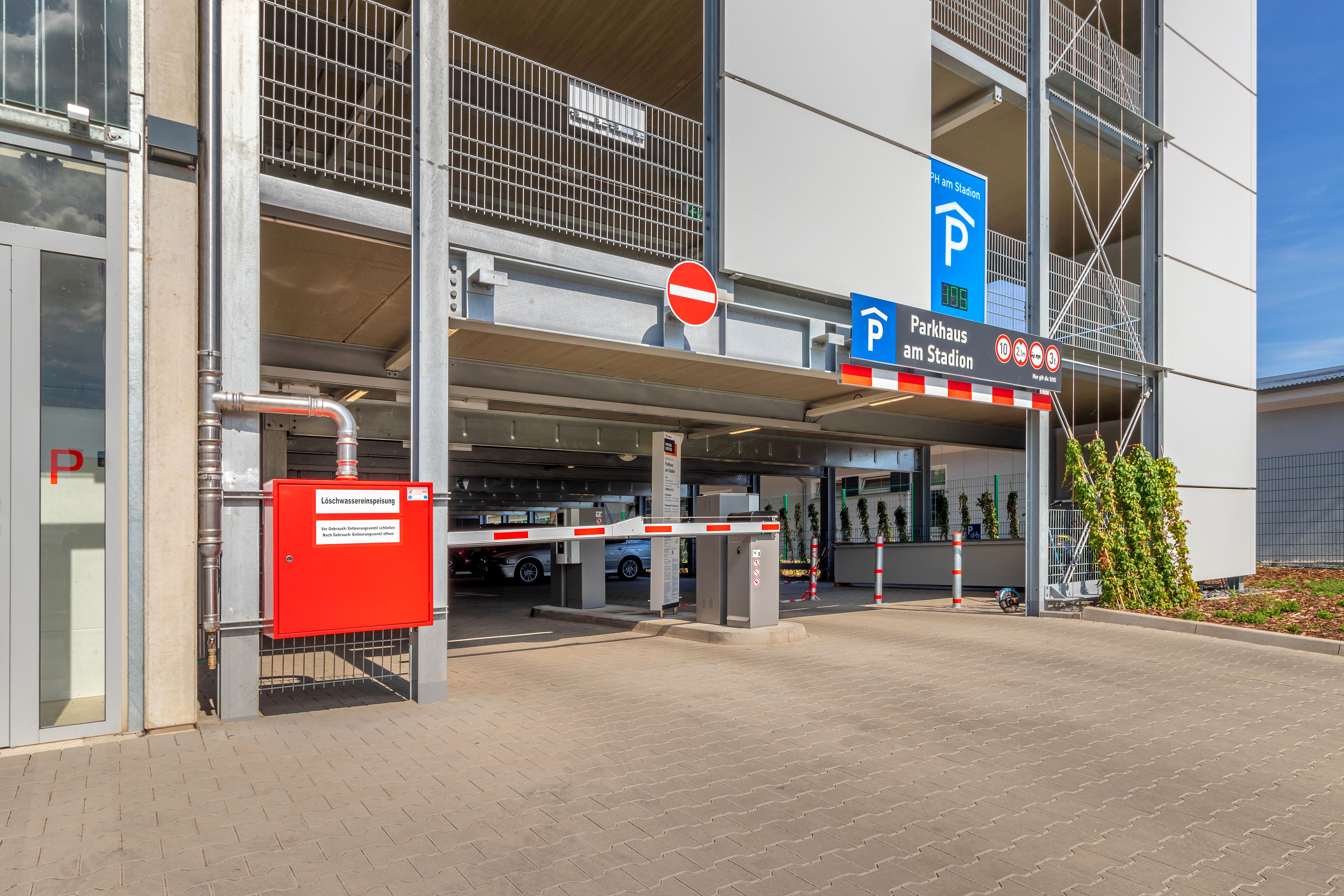 Bilder Goldbeck Parking  Parkhaus am Stadion