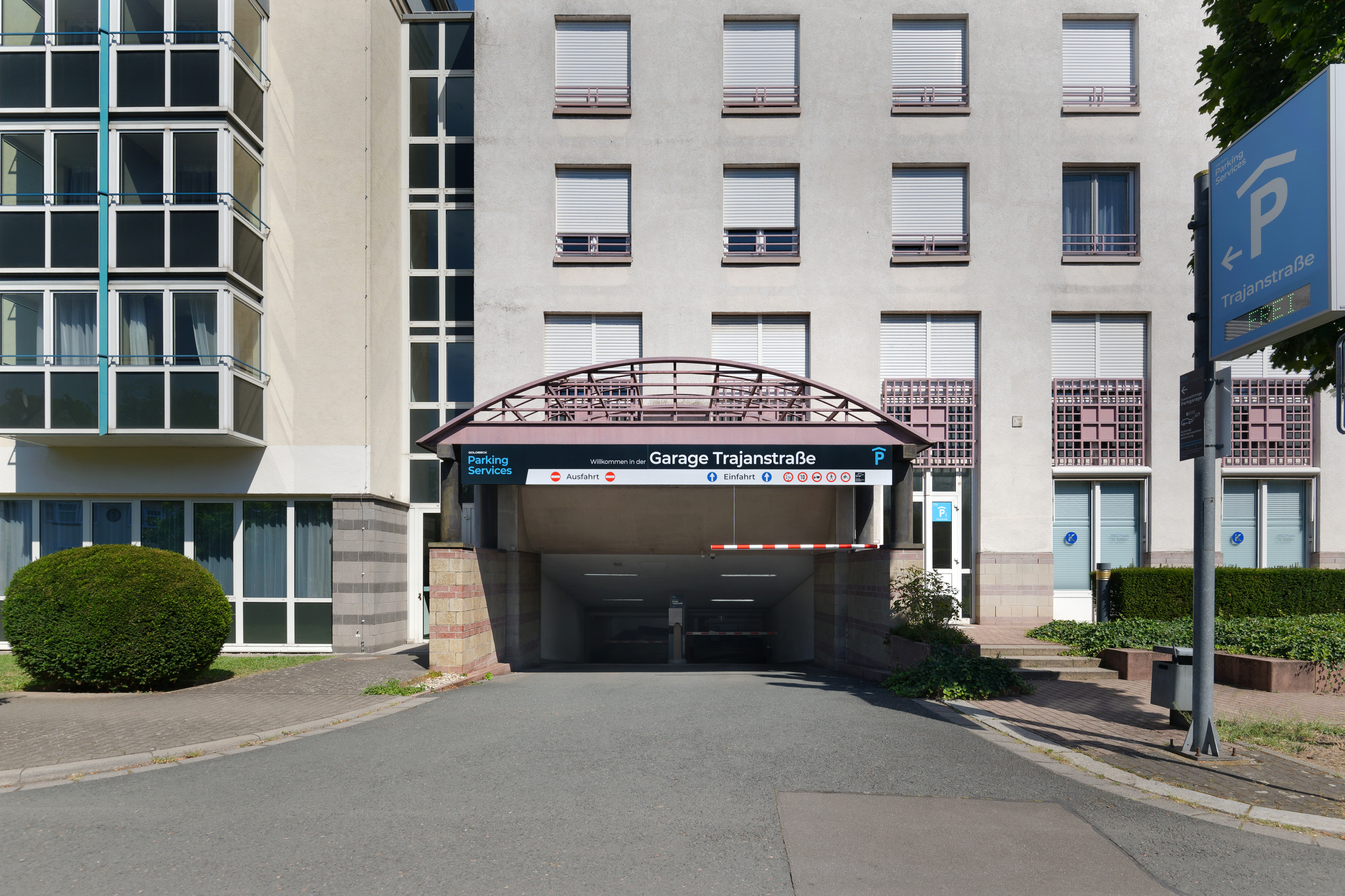 Bild 1 Goldbeck Parking Trajanstraße in Mainz