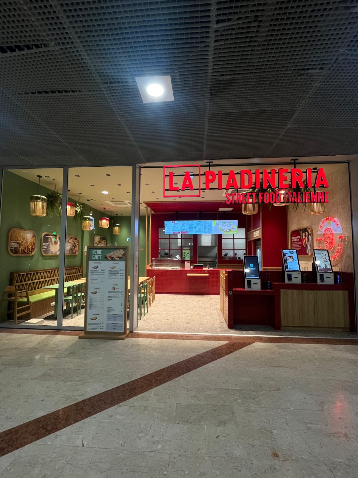 Façade de notre restaurant - La Piadineria