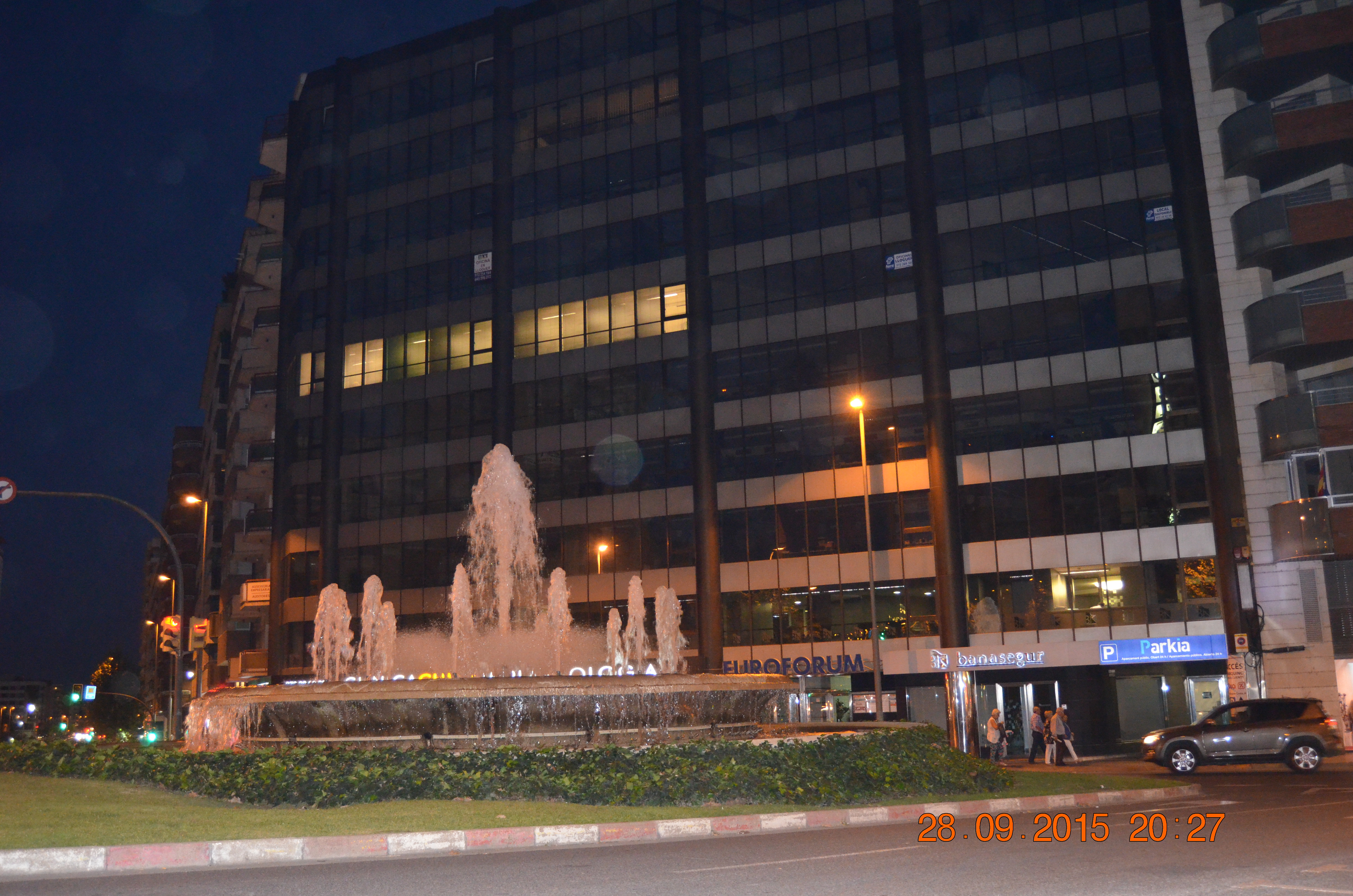 Parking PARKIA By INDIGO en Euroforum. Lleida. C&eacute;ntrico 15