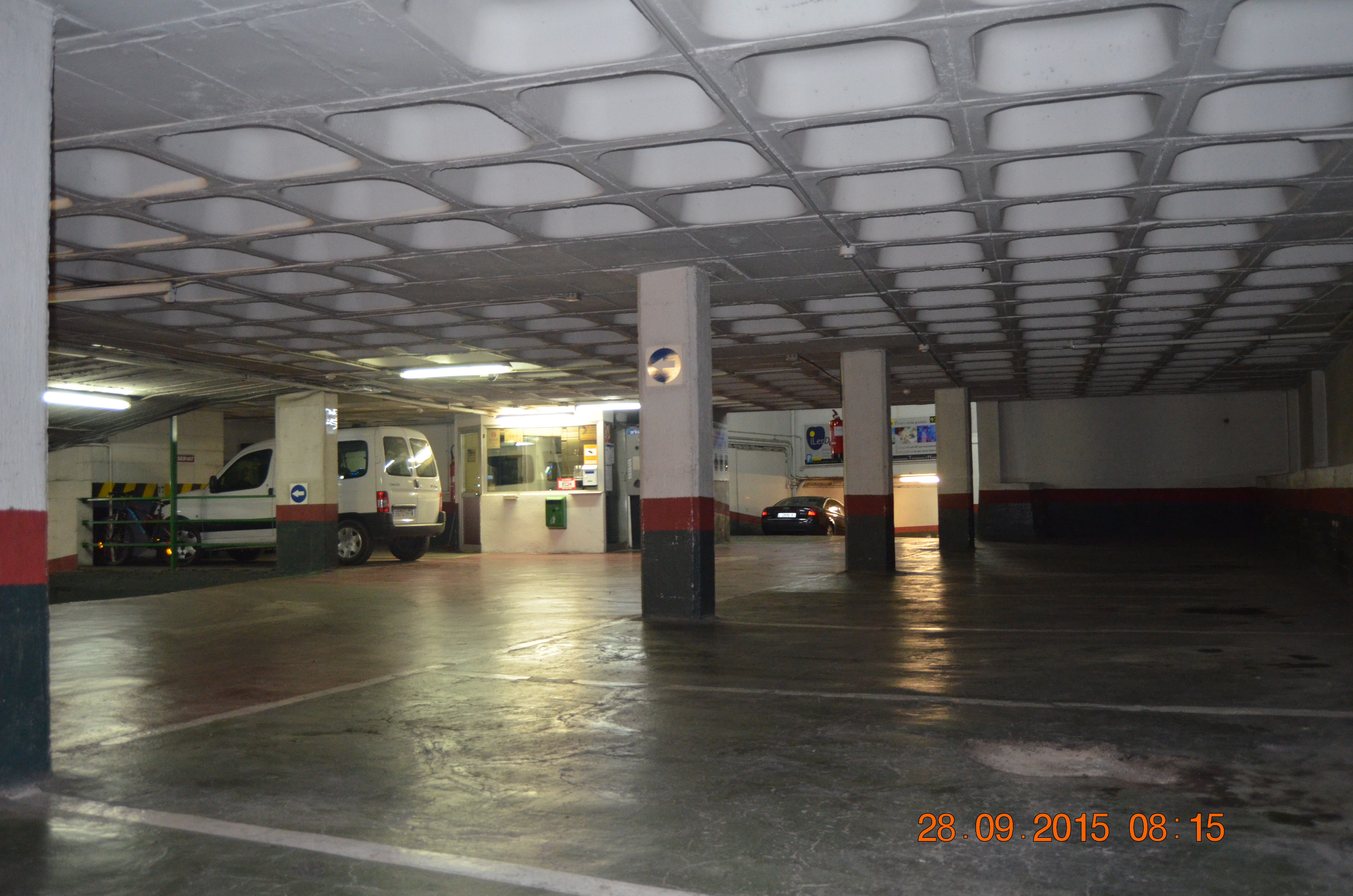 Parking PARKIA By INDIGO en Euroforum. Lleida. C&eacute;ntrico 29