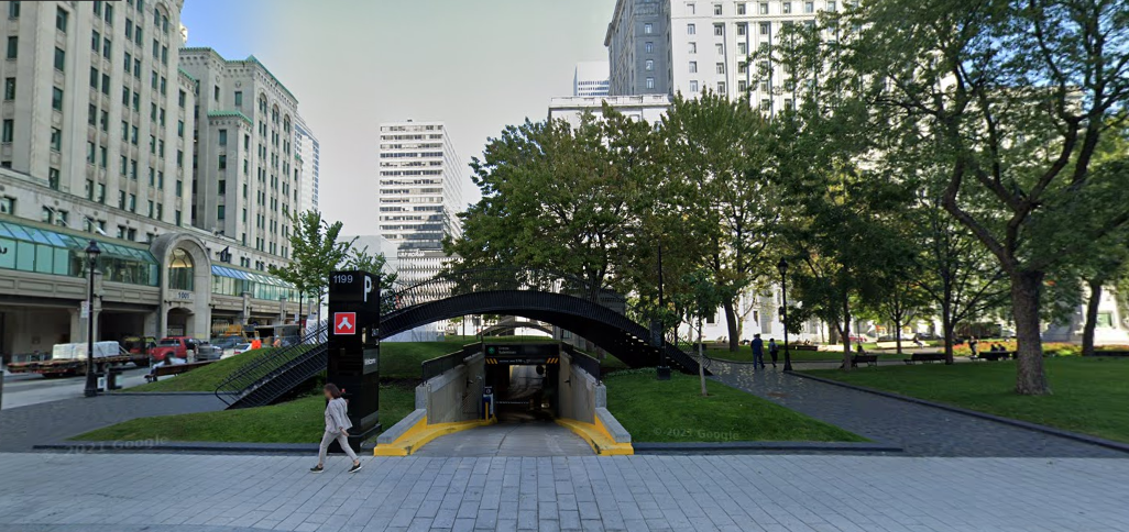 Stationnement Indigo Montréal M145 - Dominion Square