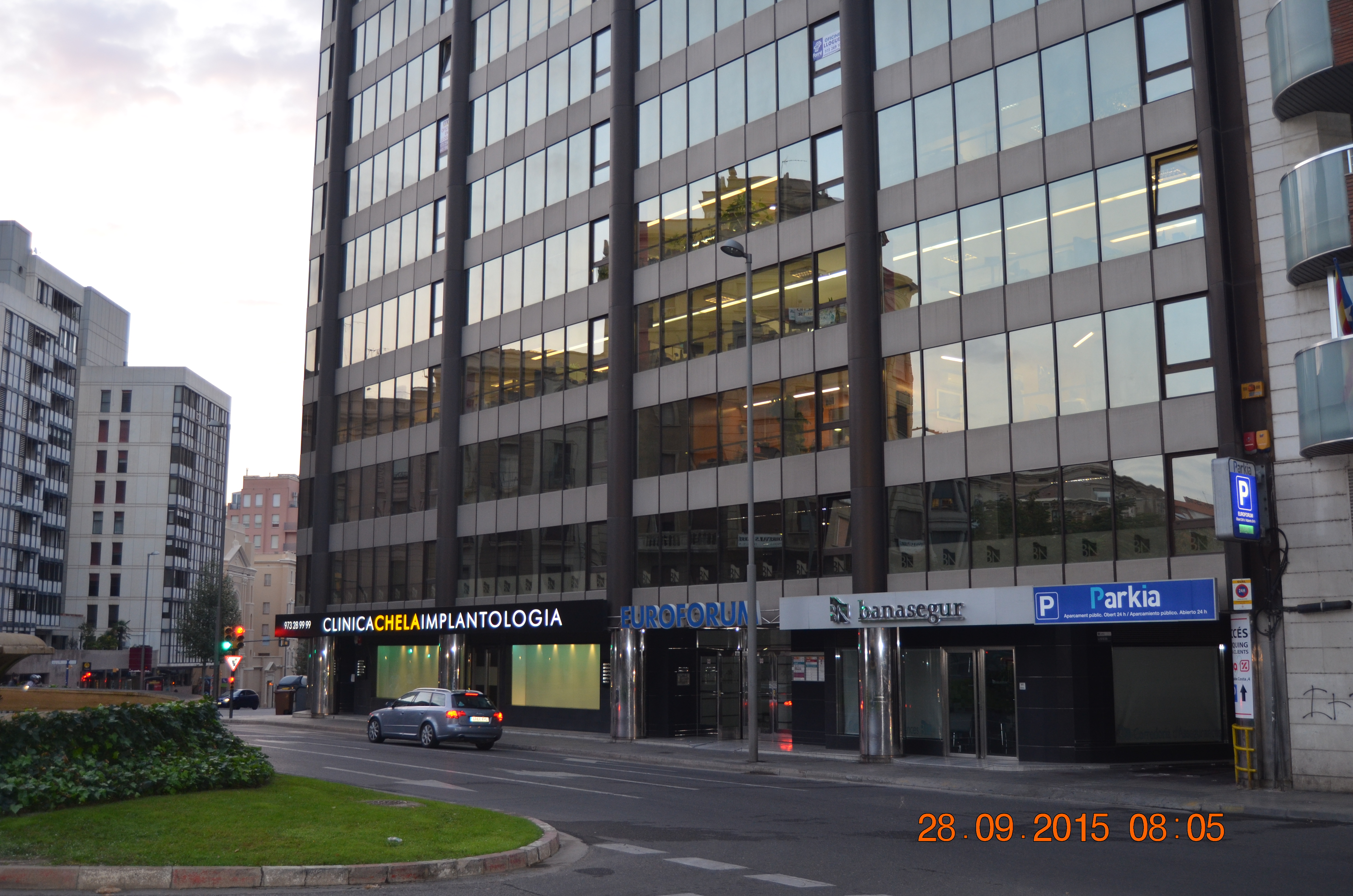 Parking PARKIA By INDIGO en Euroforum. Lleida. C&eacute;ntrico 14