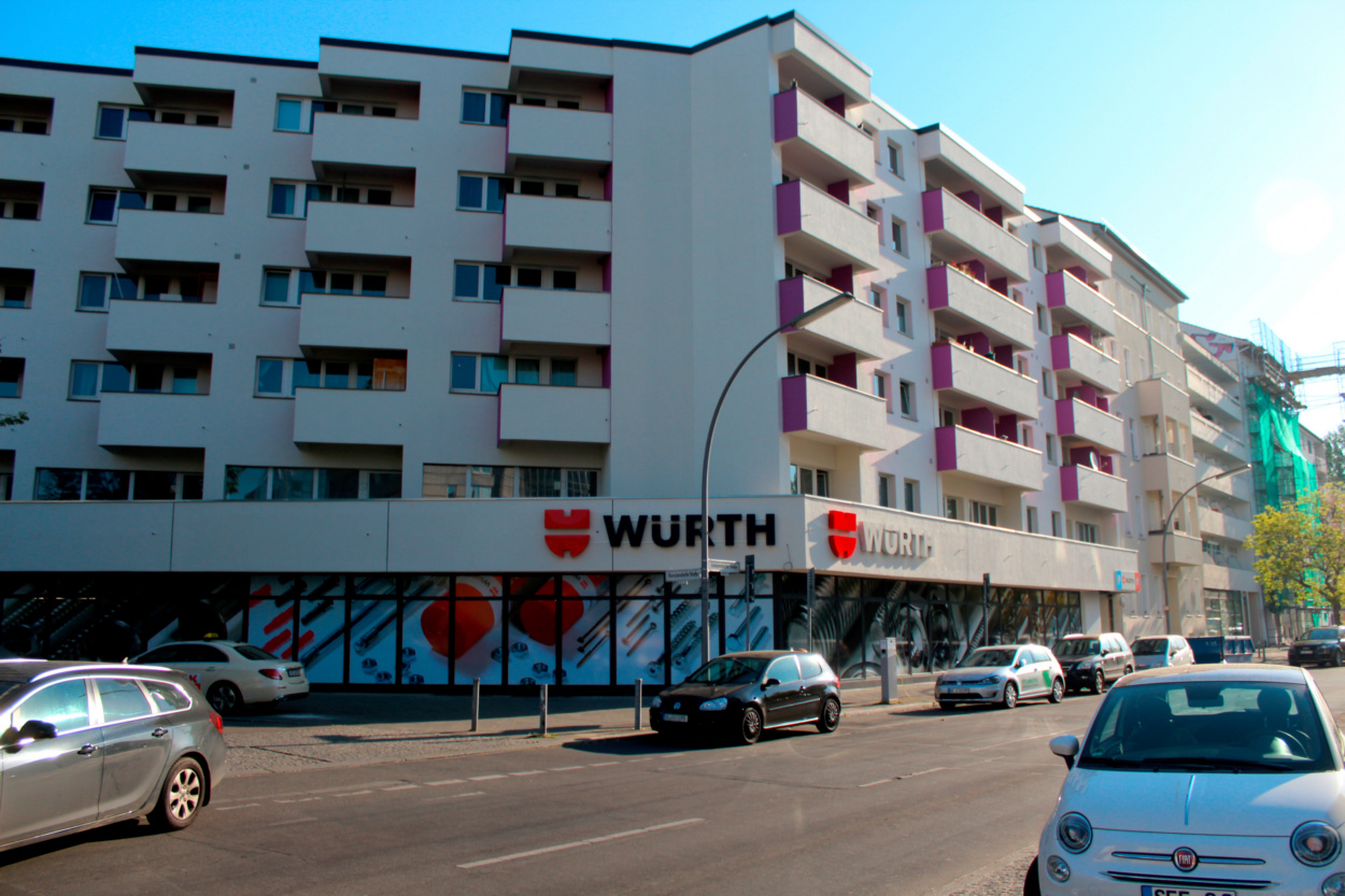 Würth Berlin-Gesundbrunnen - Textildruck in Berlin - Logo