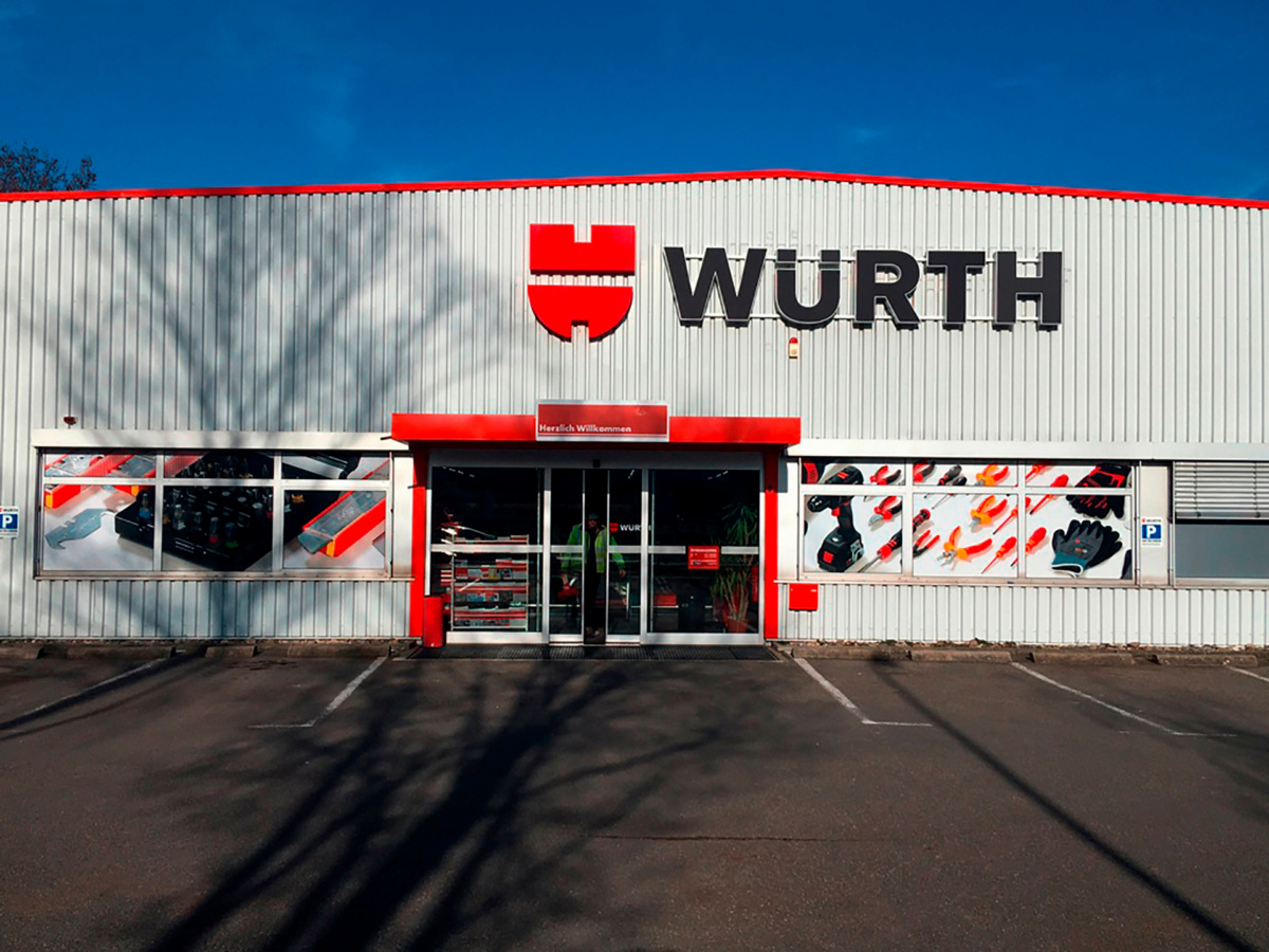 Würth Heilbronn - Textildruck in Heilbronn am Neckar - Logo