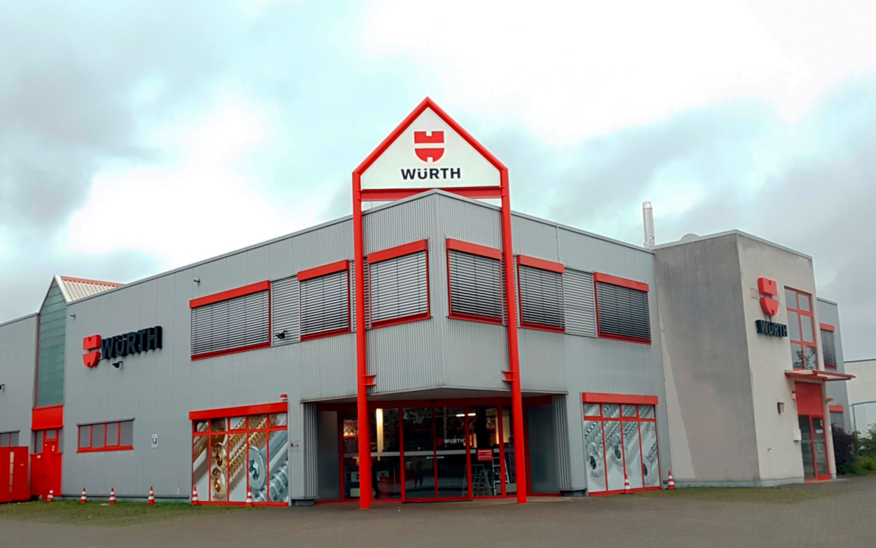 Würth Cottbus - Textildruck in Cottbus - Logo