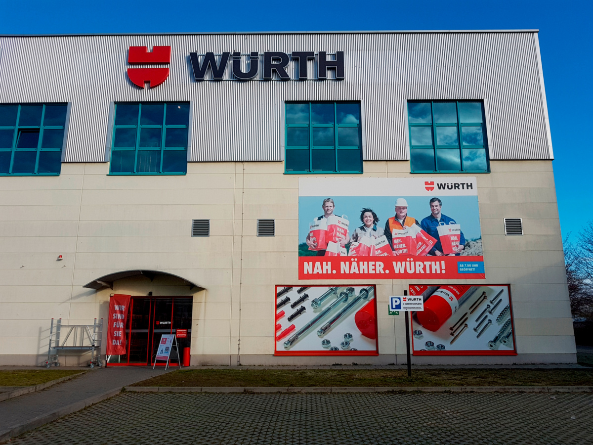 Würth Halle in Halle (Saale) - Logo