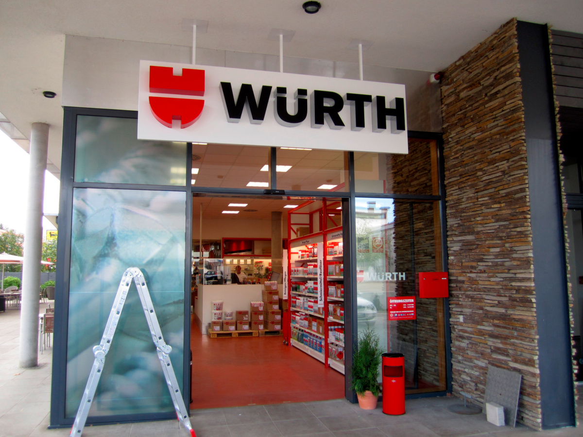 Würth Albstadt - Textildruck in Albstadt - Logo