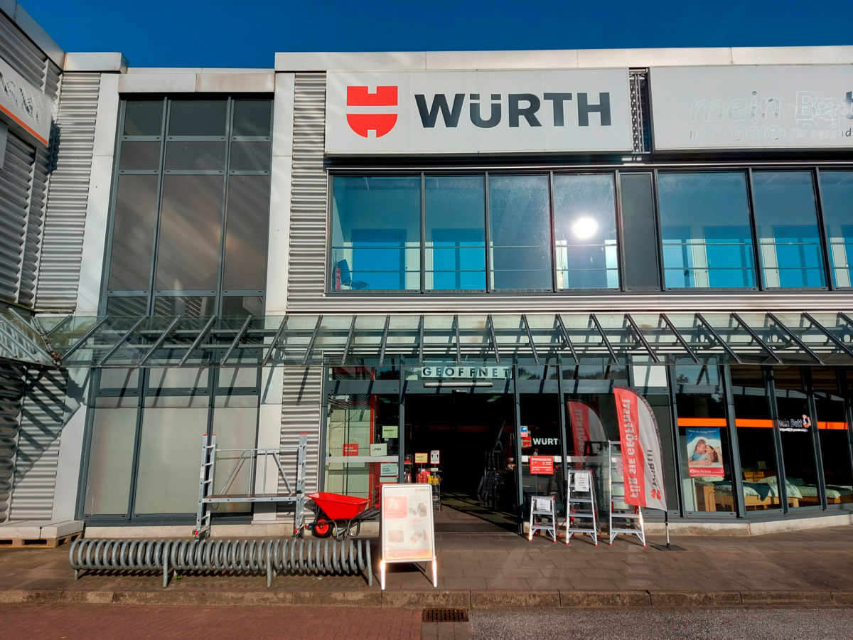 Würth Elmshorn - Textildruck in Elmshorn - Logo