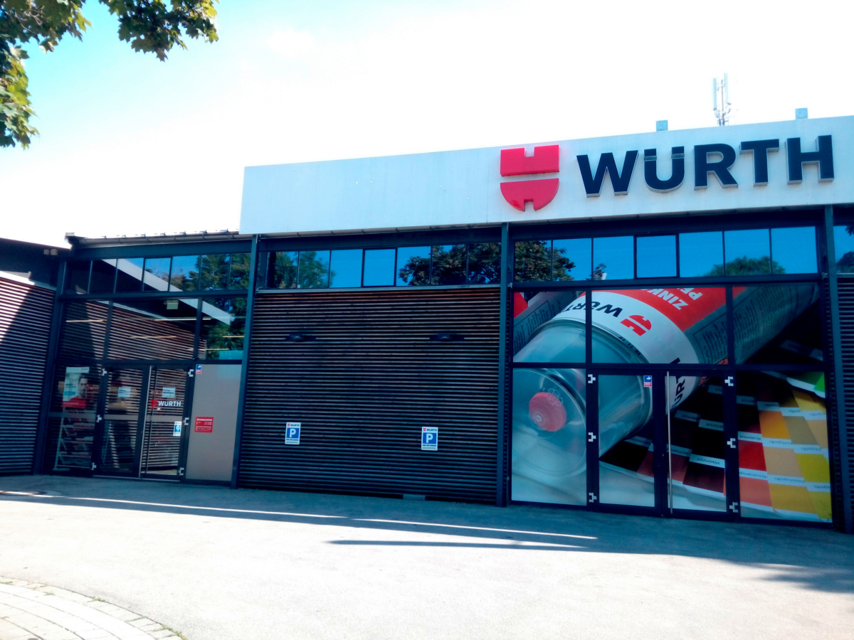 Würth München-Bogenhausen - Textildruck in München - Logo