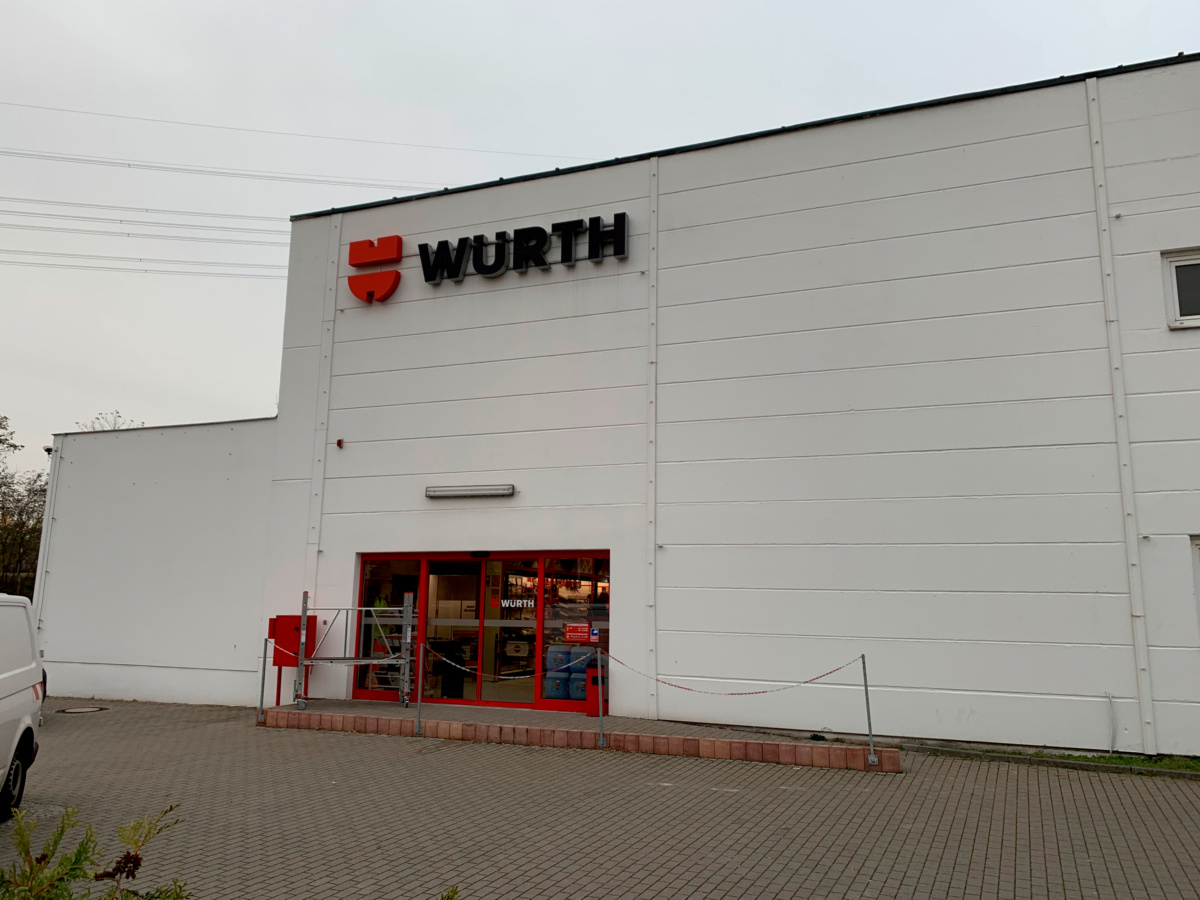 Würth Berlin-Marzahn - Textildruck in Berlin - Logo