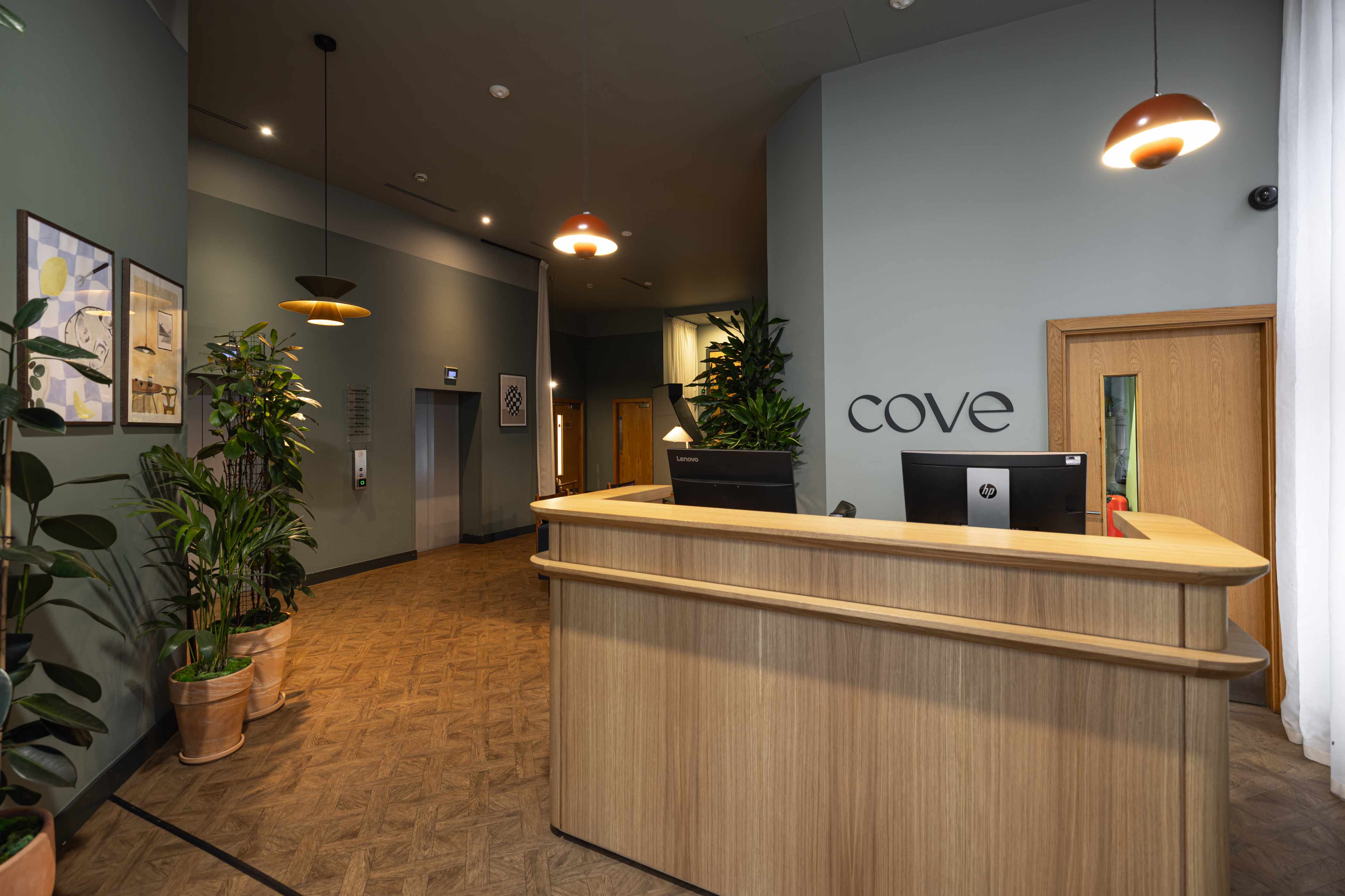 Reception  : Cove - Minshull Street, Piccadilly