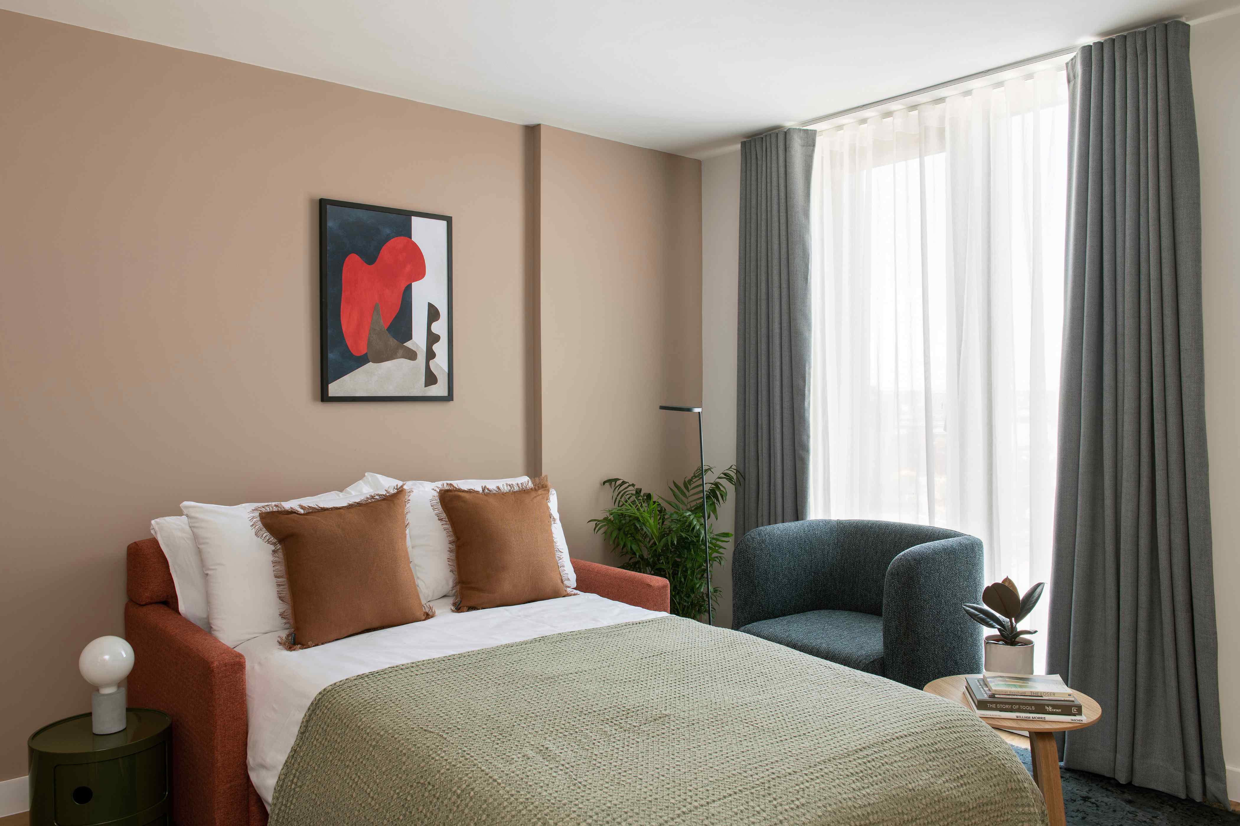 Bedroom : One-Bedroom-Apartment-with_Sofa-Bed