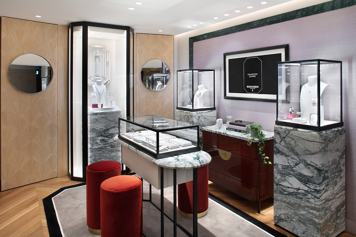 Images Boucheron Tokyo Takashimaya Nihombashi