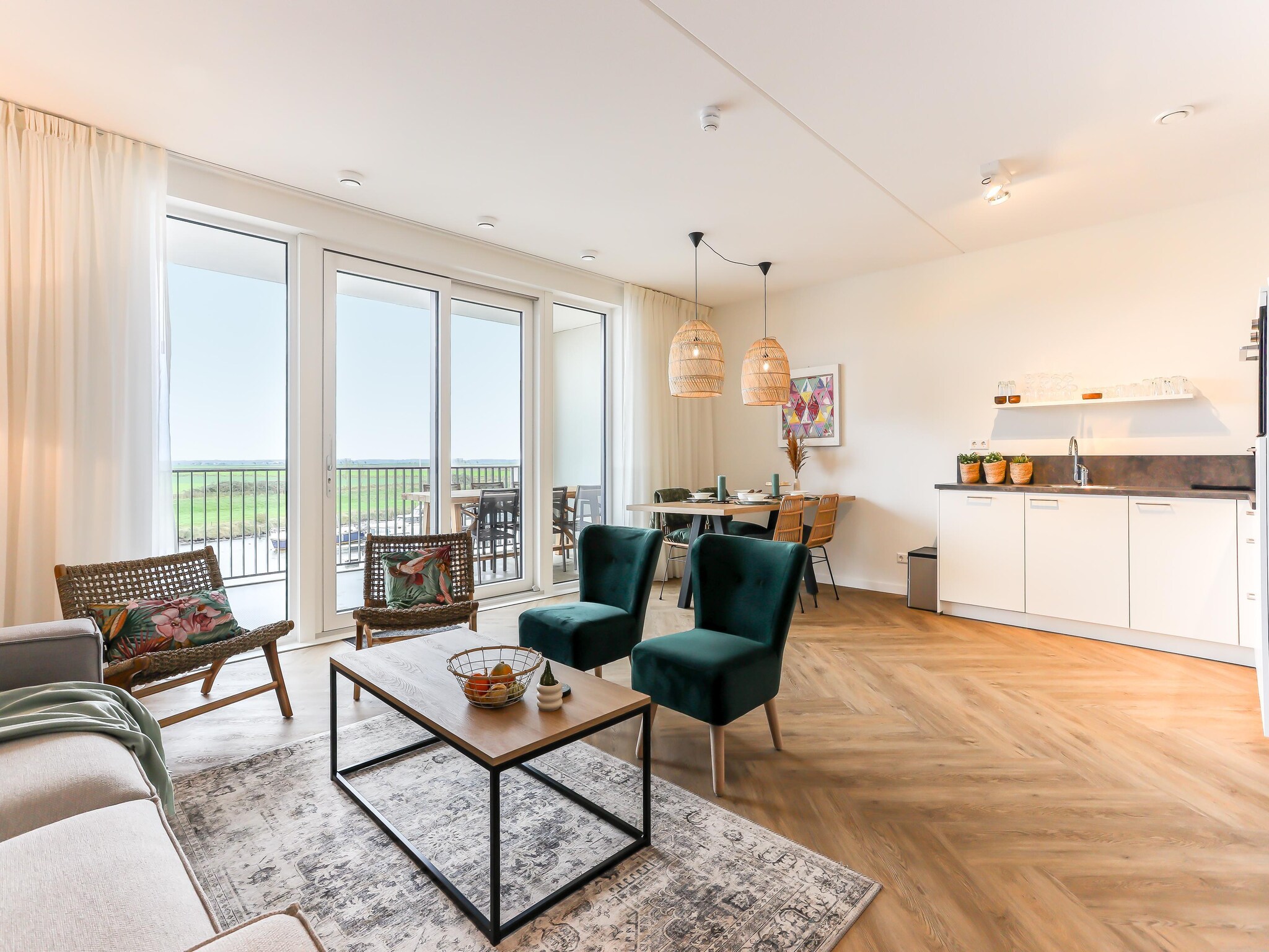 Foto's Modern appartement met patio bij Marina Kamperland - Belvilla by Oyo