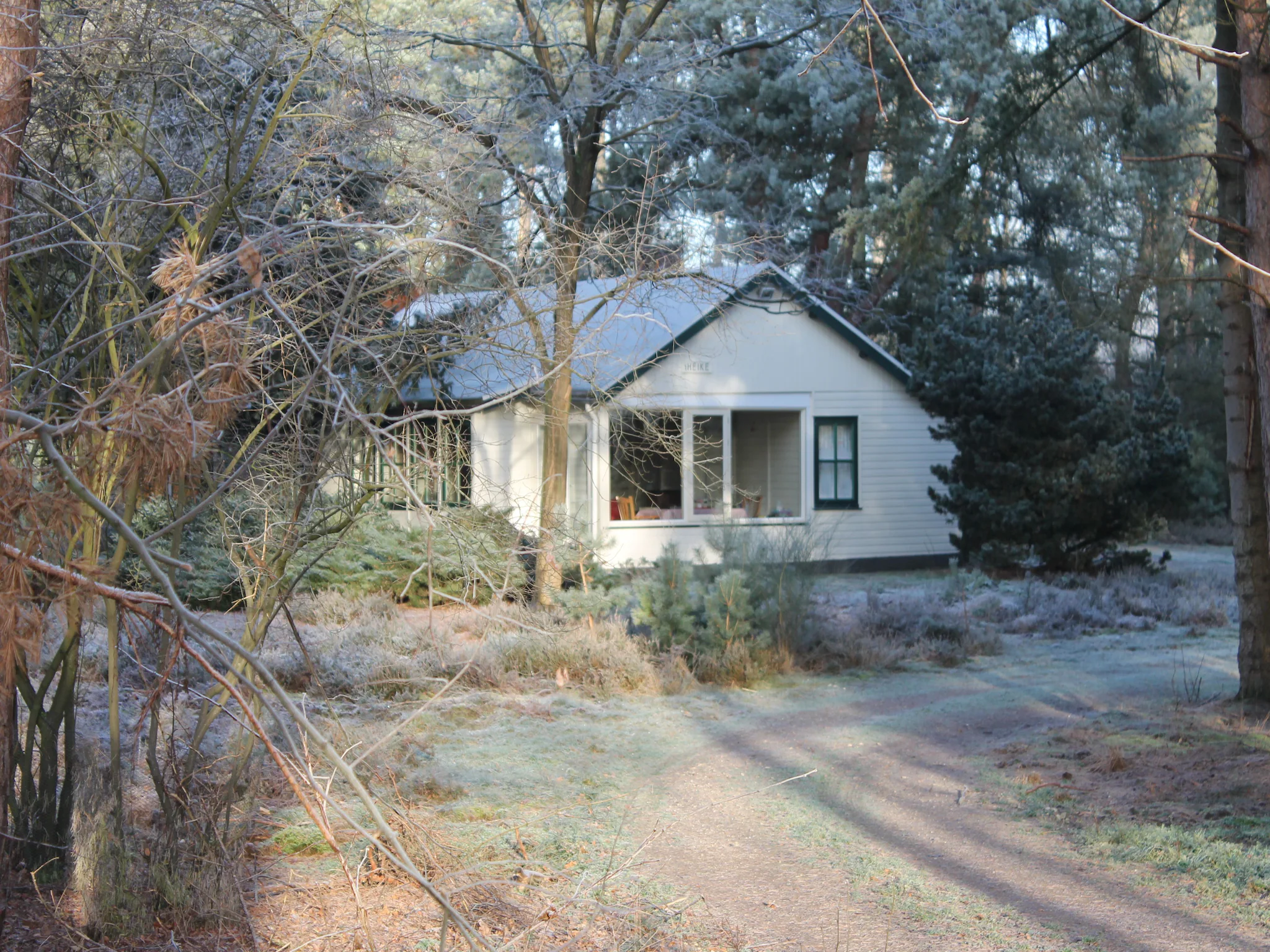 Foto's Houten vakantiehuis in Maarheeze midden op de heide - Belvilla by Oyo