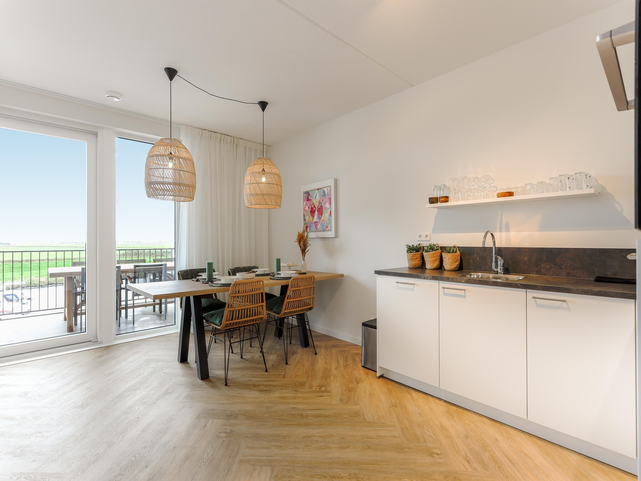 Foto's Modern appartement met patio bij Marina Kamperland - Belvilla by Oyo