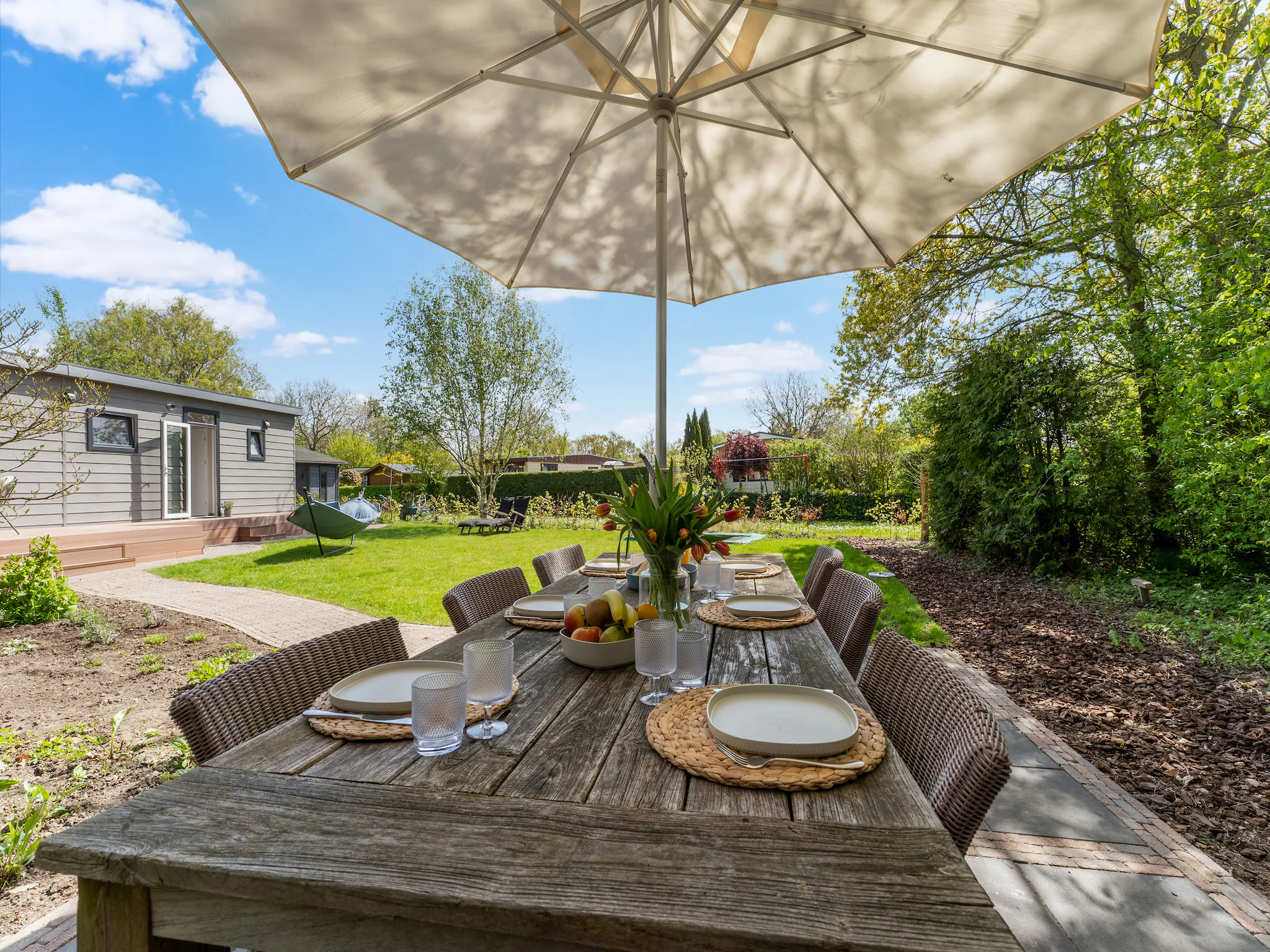 Foto's Luxe chalet bij Ouddorp met tuin - Belvilla by Oyo