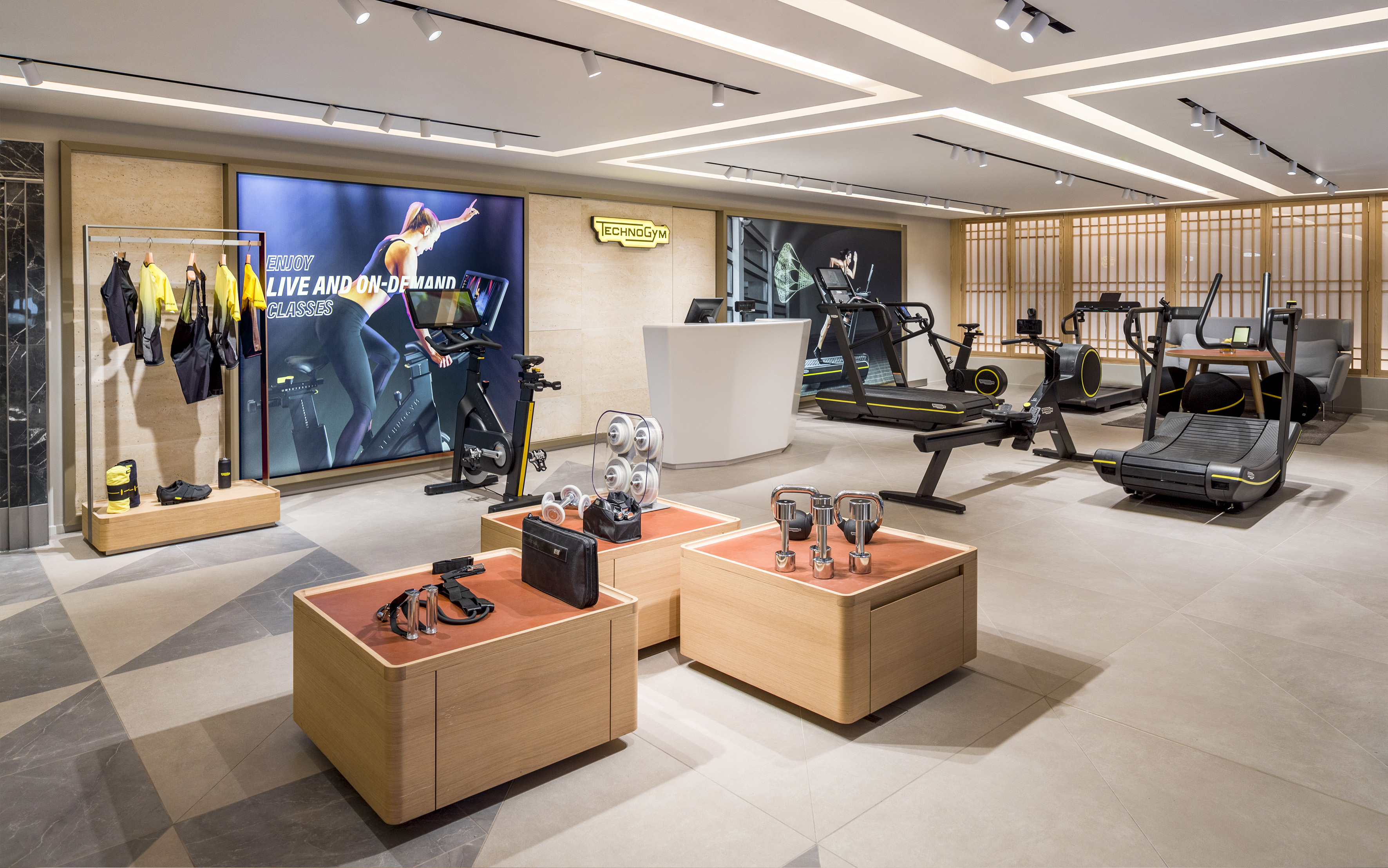 Images Technogym Harrods