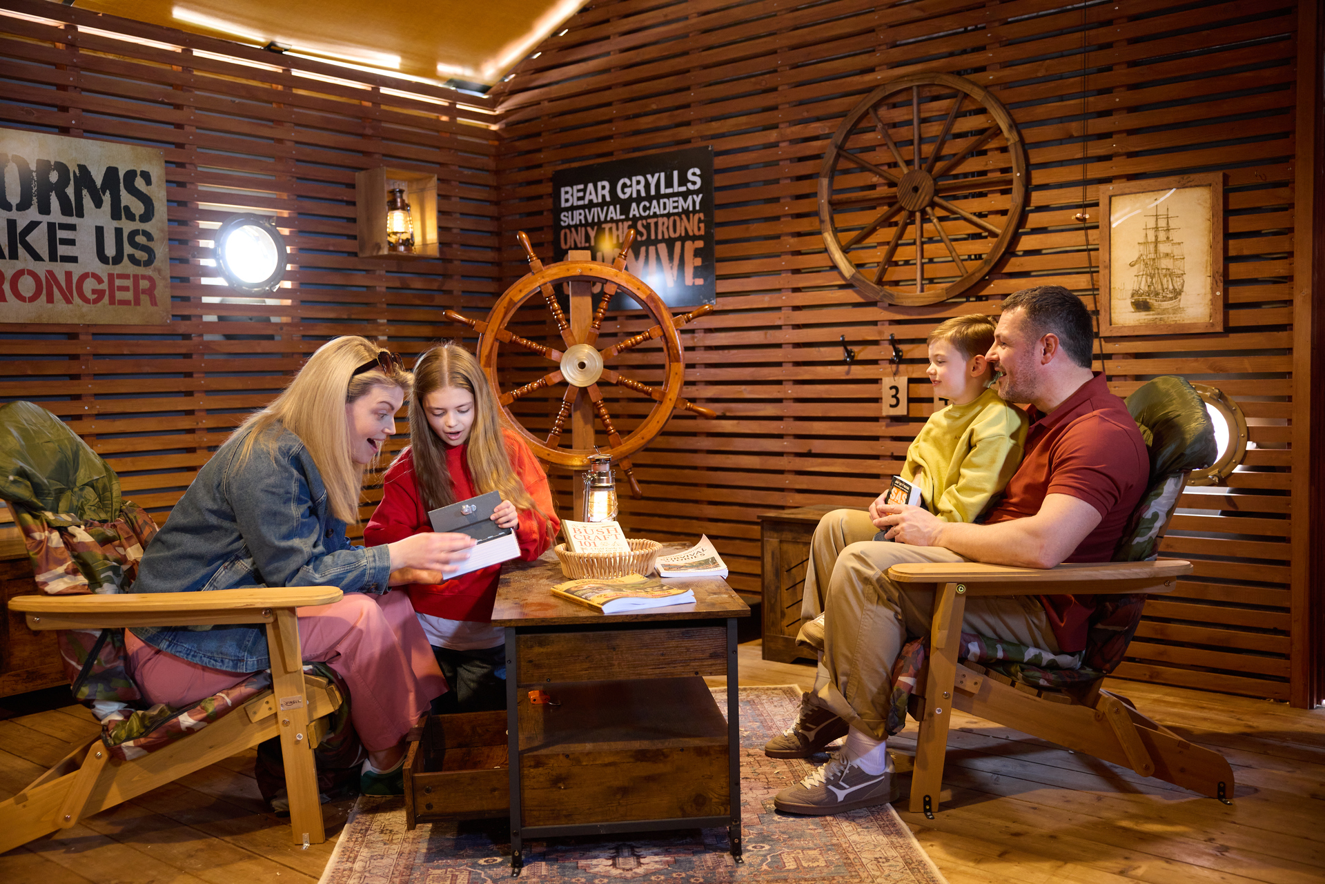 Bear Grylls Escape Room at Highfield Grange Holiday Park
