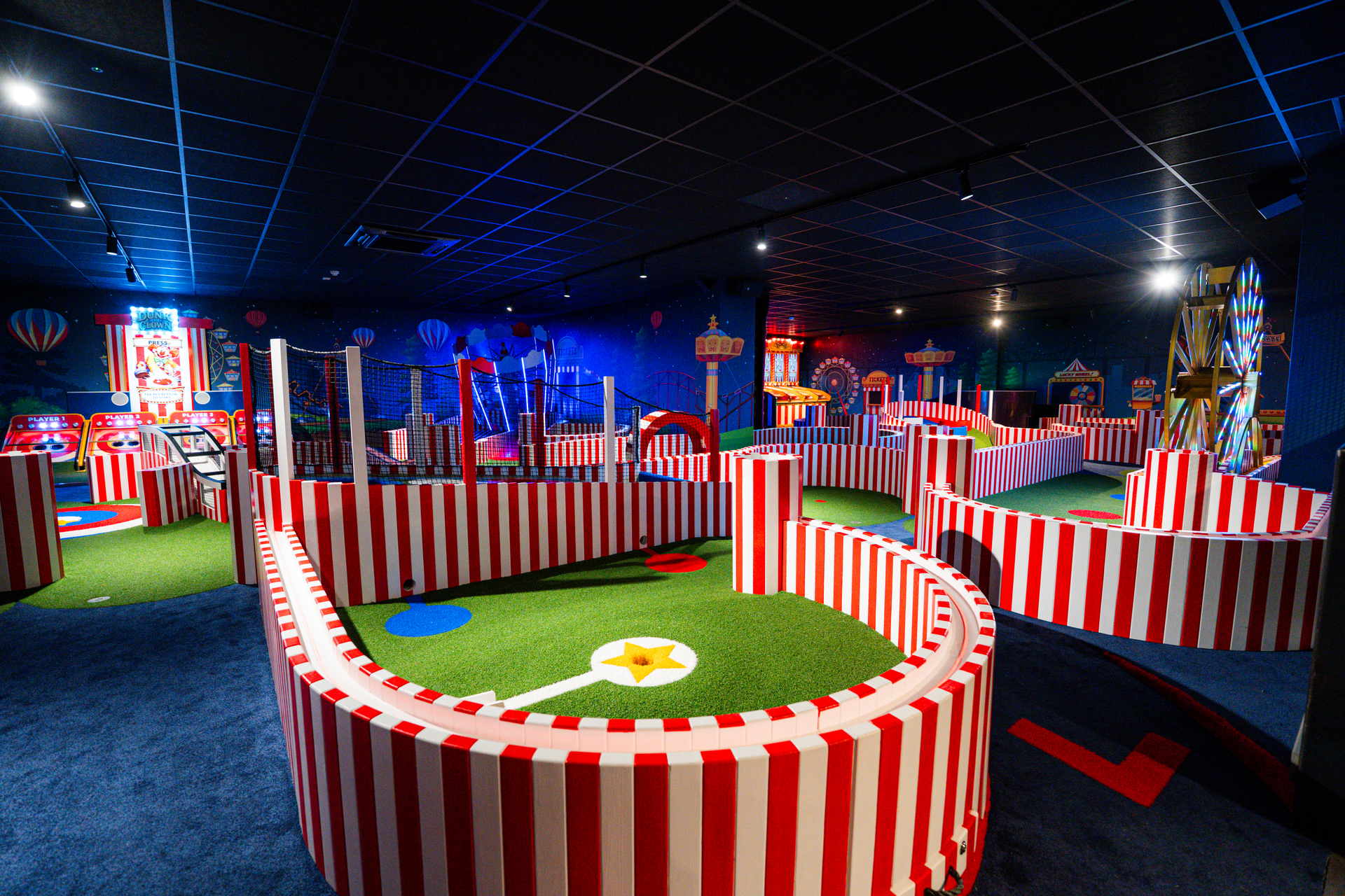 Mini golf at Vauxhall Holiday Park