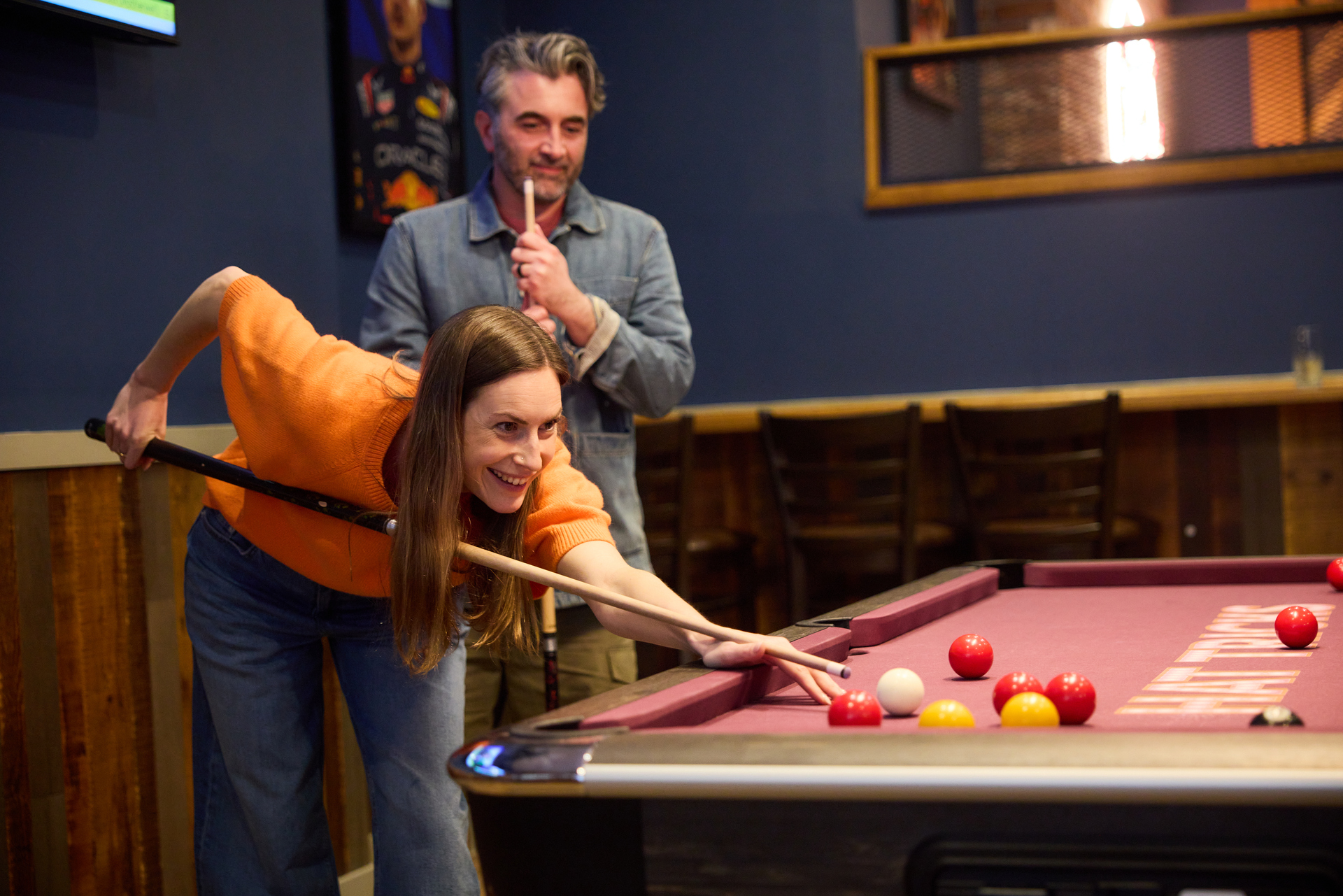 Pool tables at Highfield Grange Holiday Park