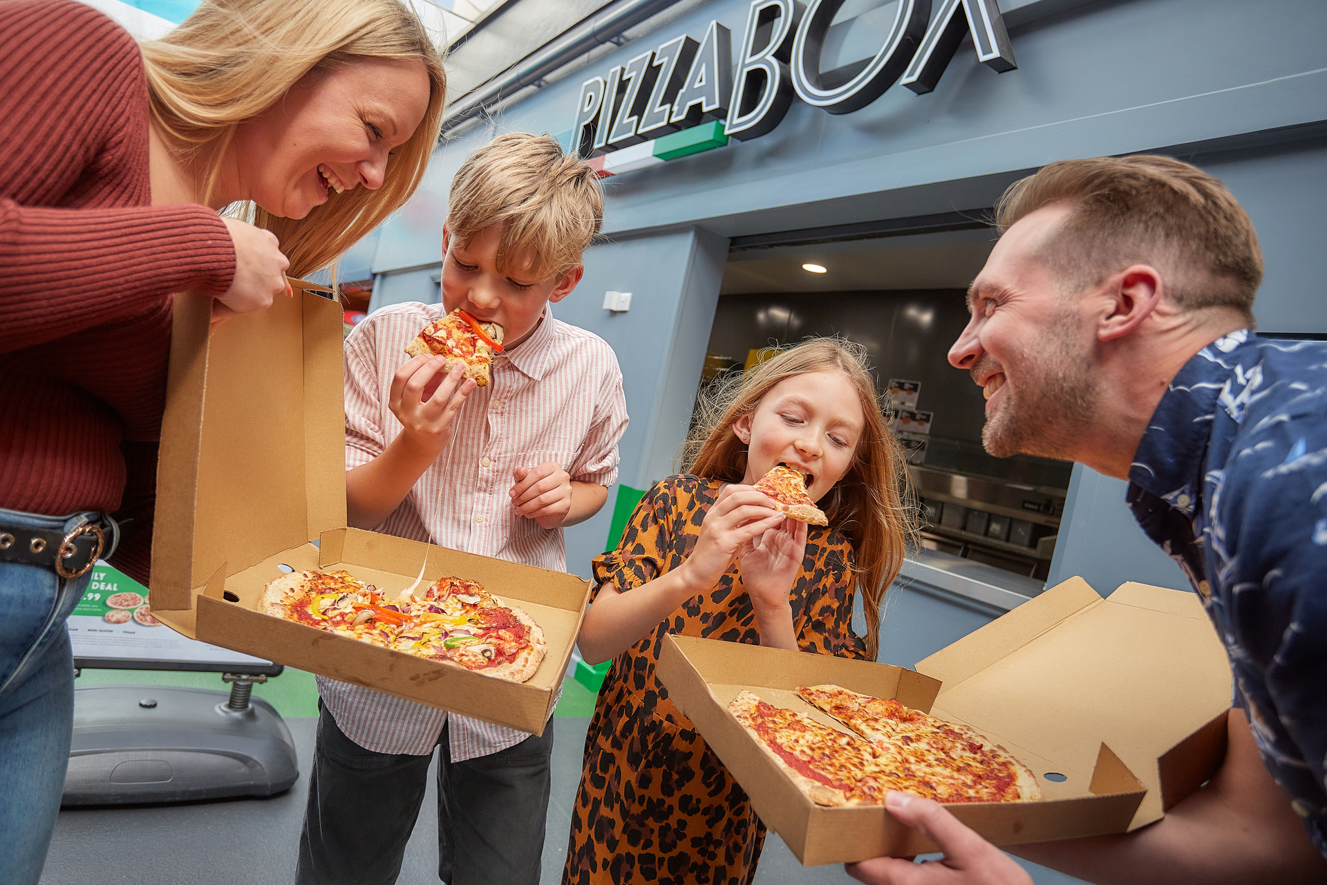 Pizza Box at Vauxhall Holiday Park