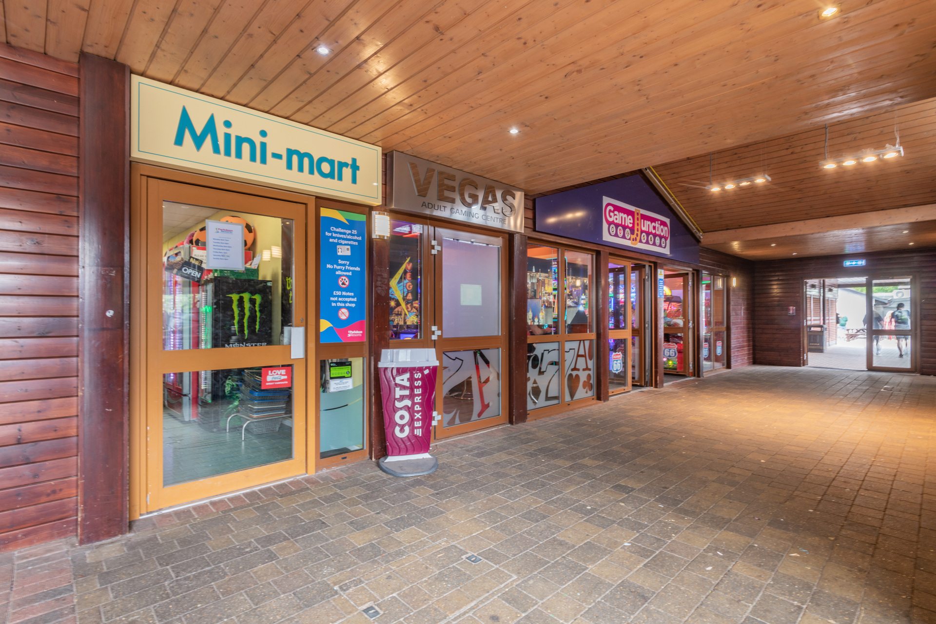 Mini mart at Vauxhall Holiday Park