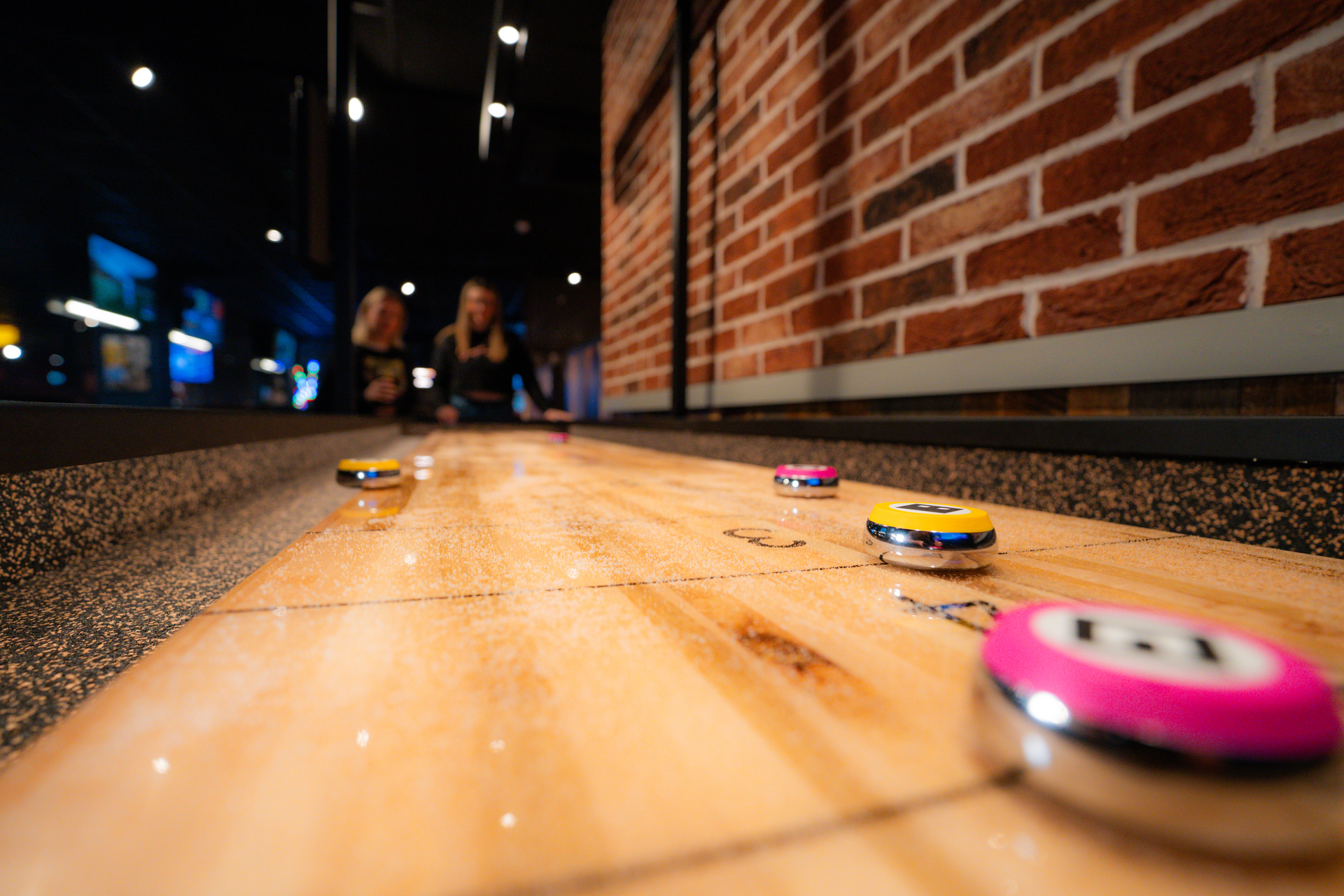 Shuffleboard at Vauxhall Holiday Park