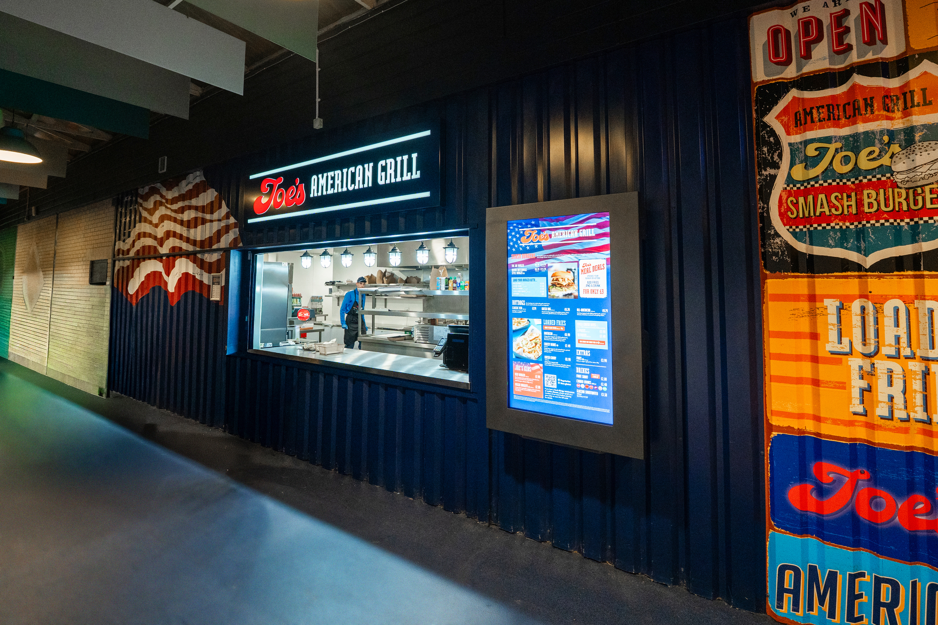 Joe's American Grill at Vauxhall Holiday Park