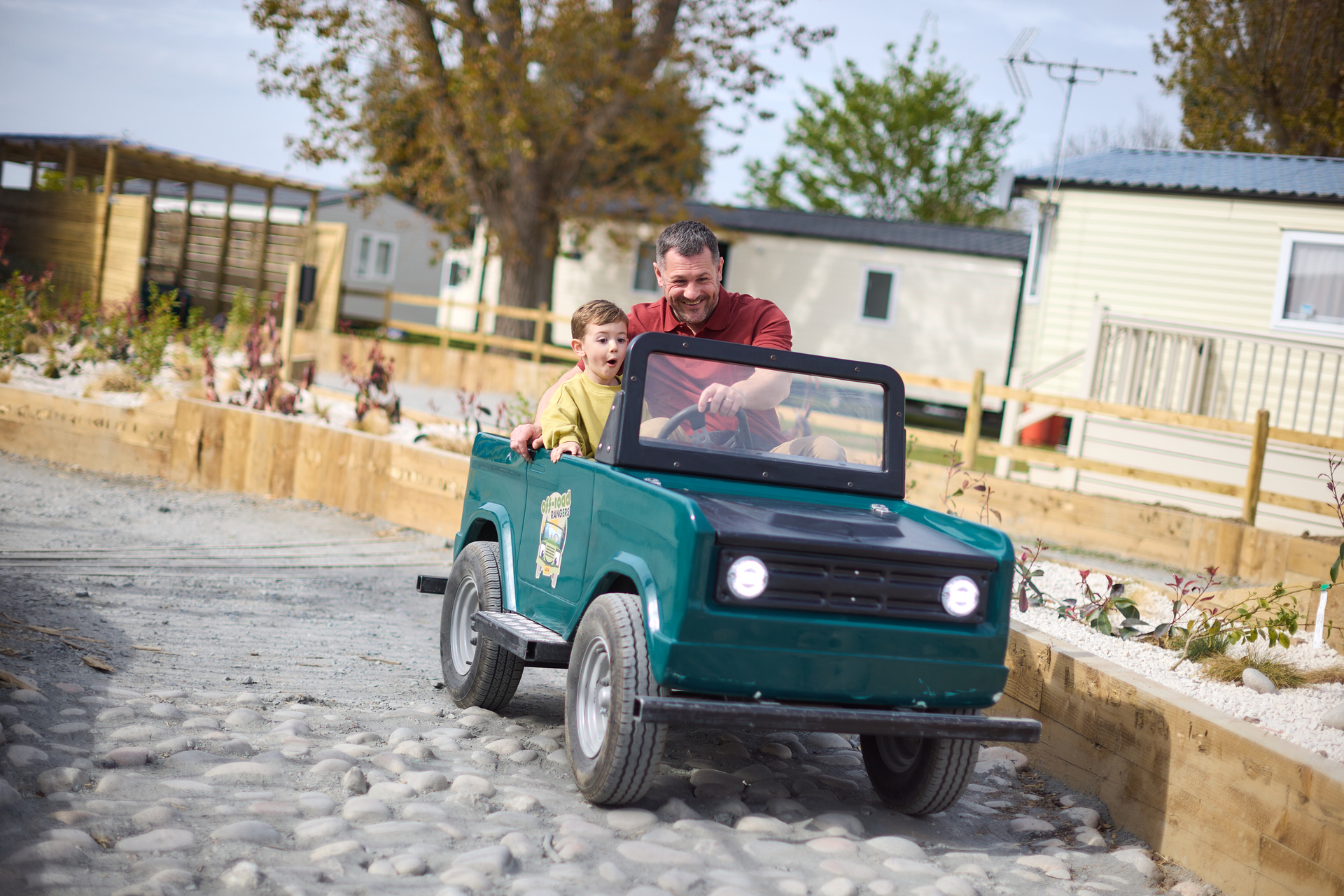 Off road rangers at Highfield Grange