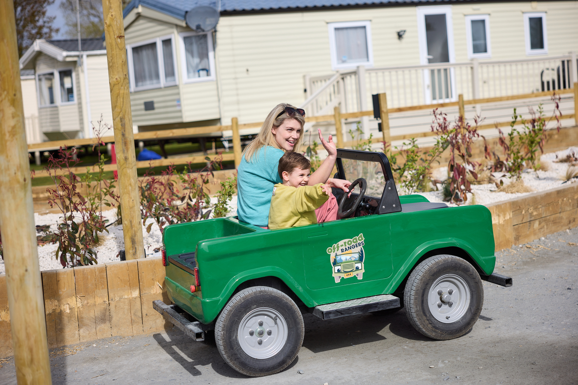Off road rangers at Highfield Grange Holiday Park